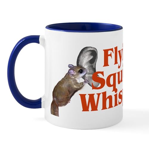 White/Navy Inside - Flying Squirrel Whisperer Mug