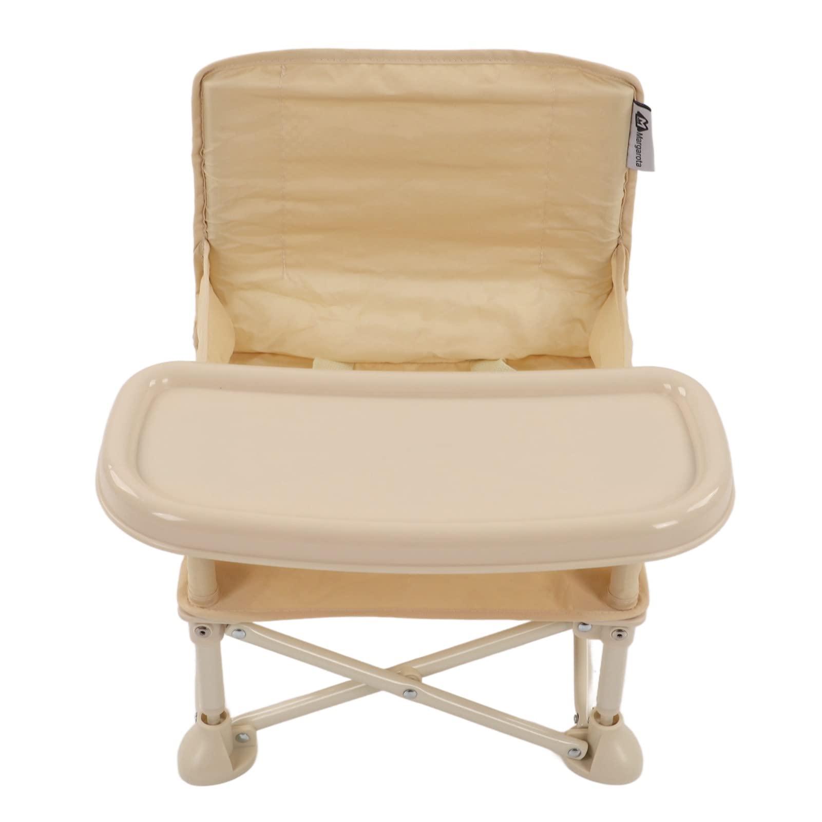 SALALIS Baby Training Chair - Adjustable Infant High Chair for Home & Outdoor Picnics - Lightweight & Portable (Standard Beige) - Perfect for Feeding, Learning & Family Outings
