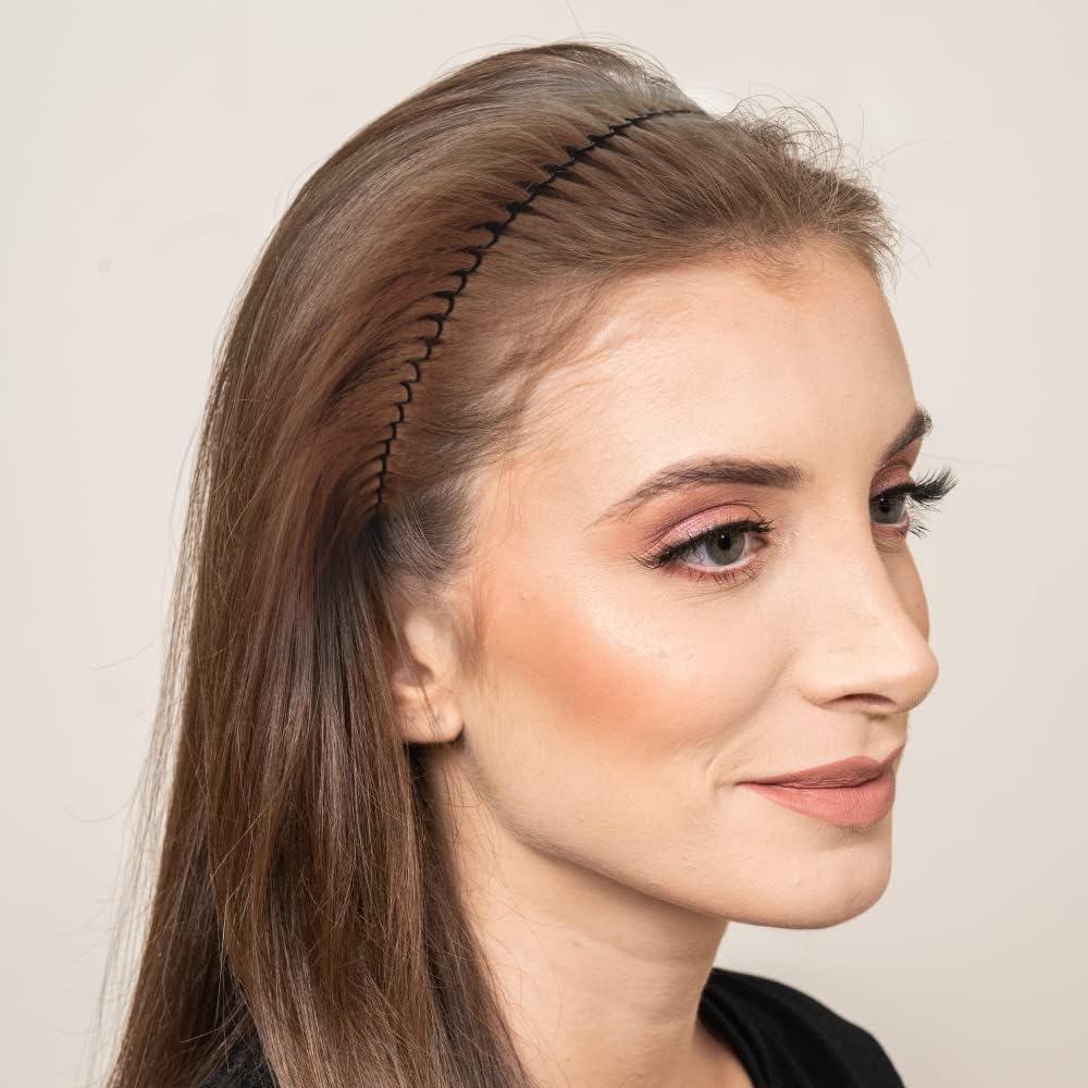 SELLIVICA U-Shape Hair Finishing Comb - Invisible Hair Holder & Styling Tool for Women - Metal Wire Hair Combs for Bangs, Updos & Hairstyles - Perfect for Daily Use, Parties & Special Occasions