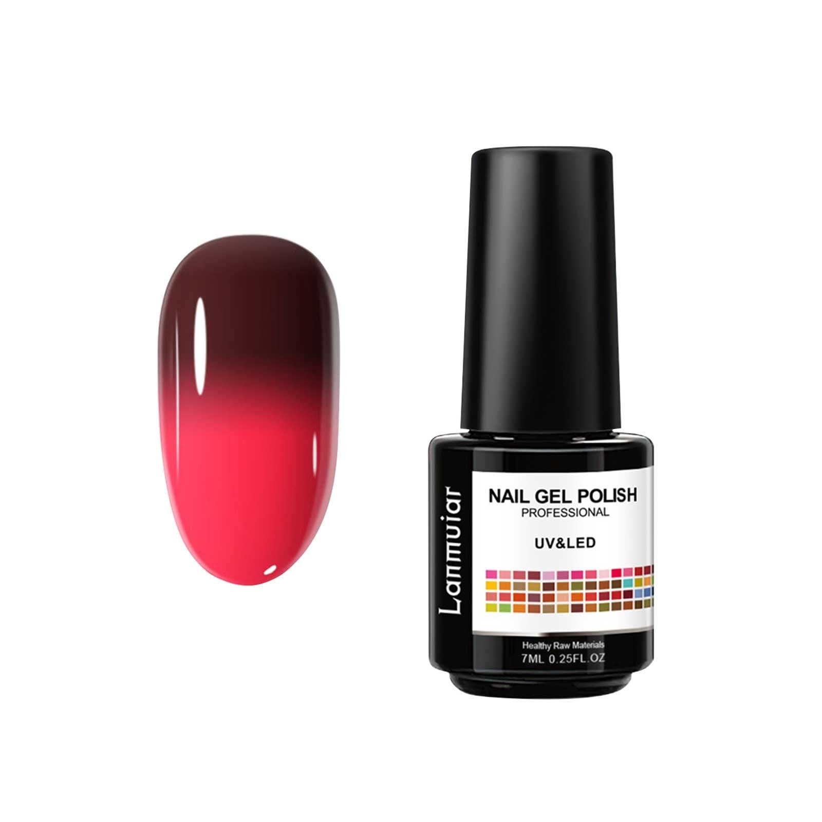 2022 Professional Soak Off Gel Nail Polish Kit - 7ml UV/LED Cured DIY Nail Art Design for Salon & Home Use (Color D) | Perfect for Manicures, Pedicures & Nail Art Enthusiasts
