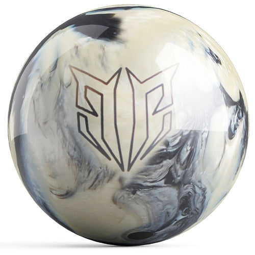 Elite Predator Xmax Silver/Black Pearl Bowling Ball - High Performance Reactive Resin Bowling Ball for Hook Shots | Perfect for League Play & Tournament Bowlers