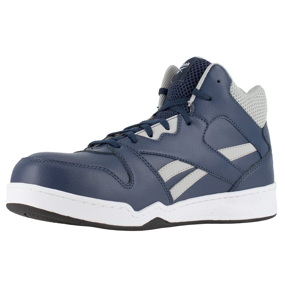 Reebok Men's BB4500 Low Cut Safety Toe Work Sneakers - Lightweight & Comfortable for Construction, Warehouse & Industrial Jobs