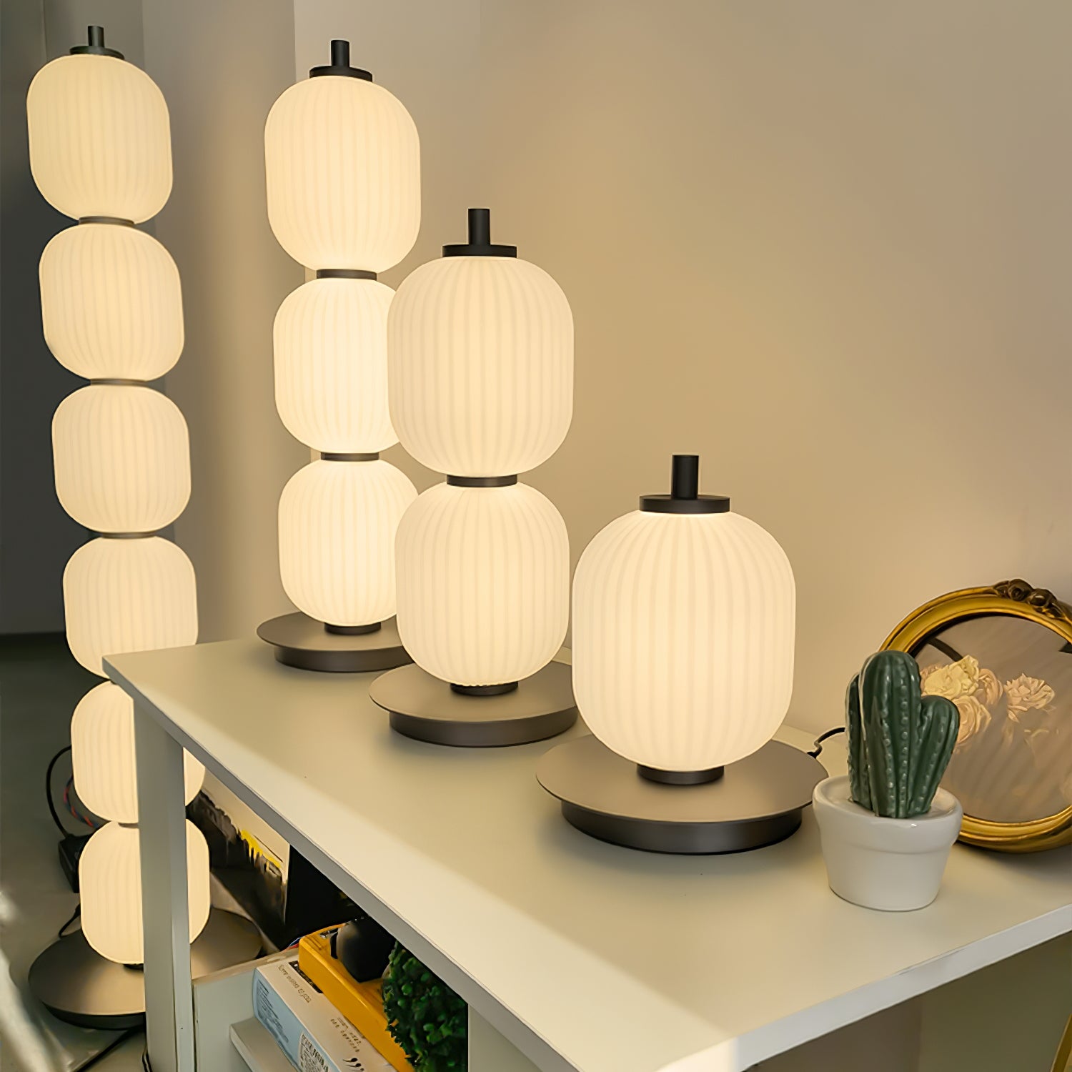 Modern Collier Table Lamp - Adjustable LED Desk Light for Home Office, Bedroom & Study - Warm White & Cool White Light Modes for Reading, Working & Relaxing