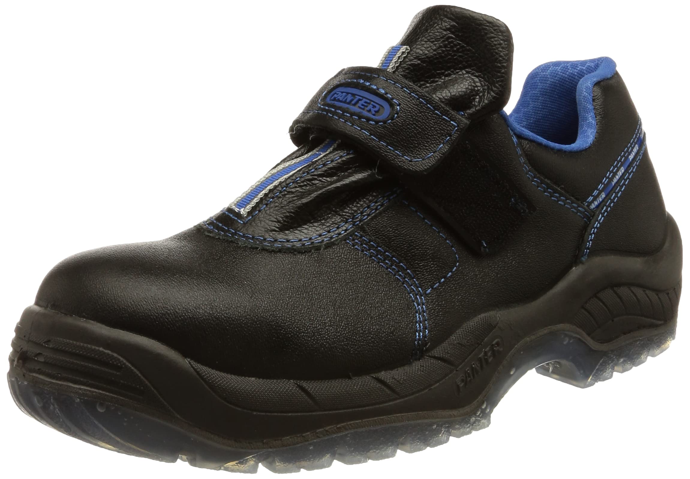 Linea Plus Velcro S2 Safety Shoes - Non-Slip Work Shoes for Men & Women - Lightweight & Comfortable for Construction, Warehouse, and Industrial Use