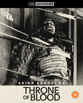 Throne of Blood 4K UltraHD Blu-ray - Classic Japanese Samurai Movie by Akira Kurosawa | Perfect for Film Collectors & Cinephiles | Home Theater & Movie Night Essential