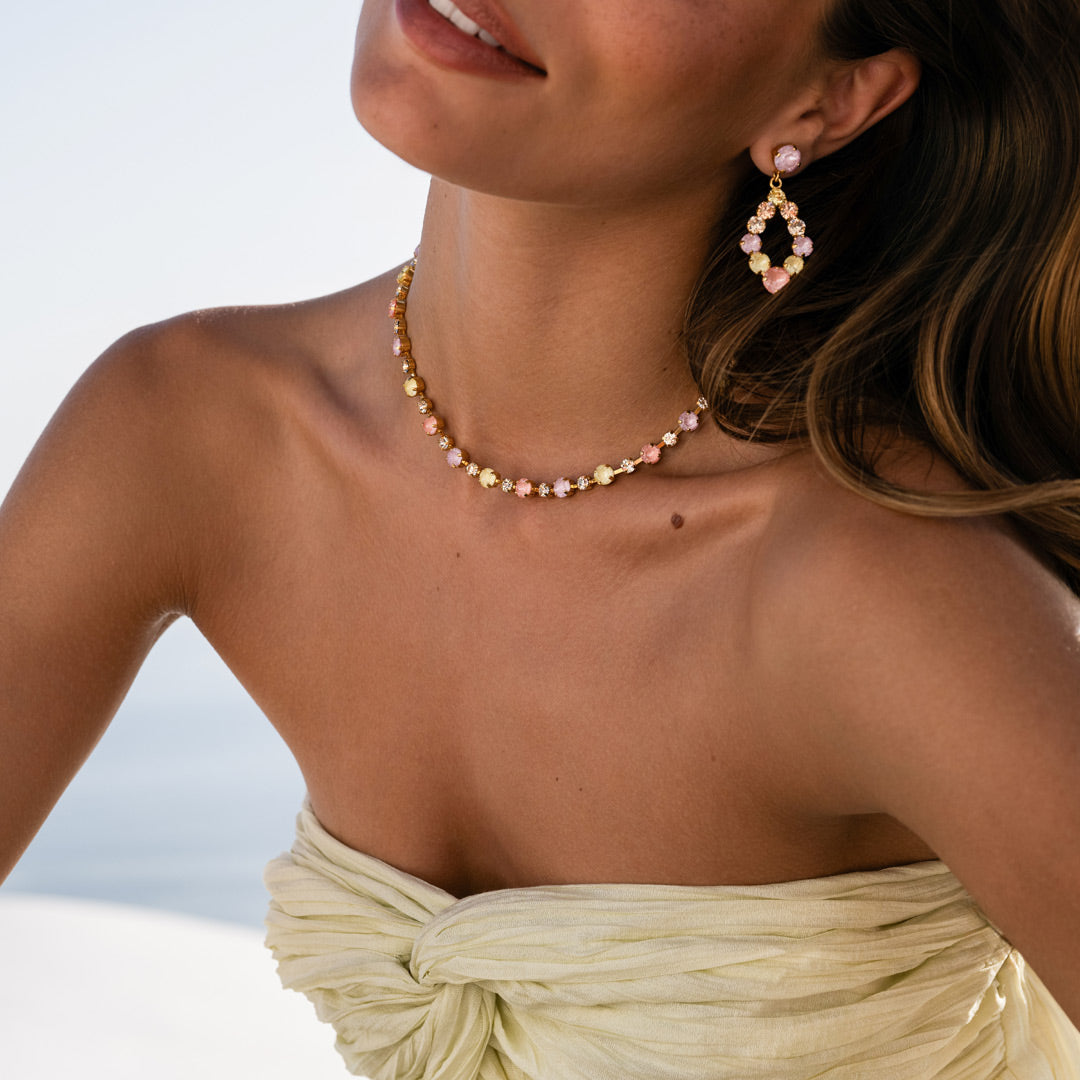 Calanthe Necklace & Dreamscape Combo - Elegant Boho Jewelry Set for Women | Perfect for Weddings, Date Nights & Special Occasions