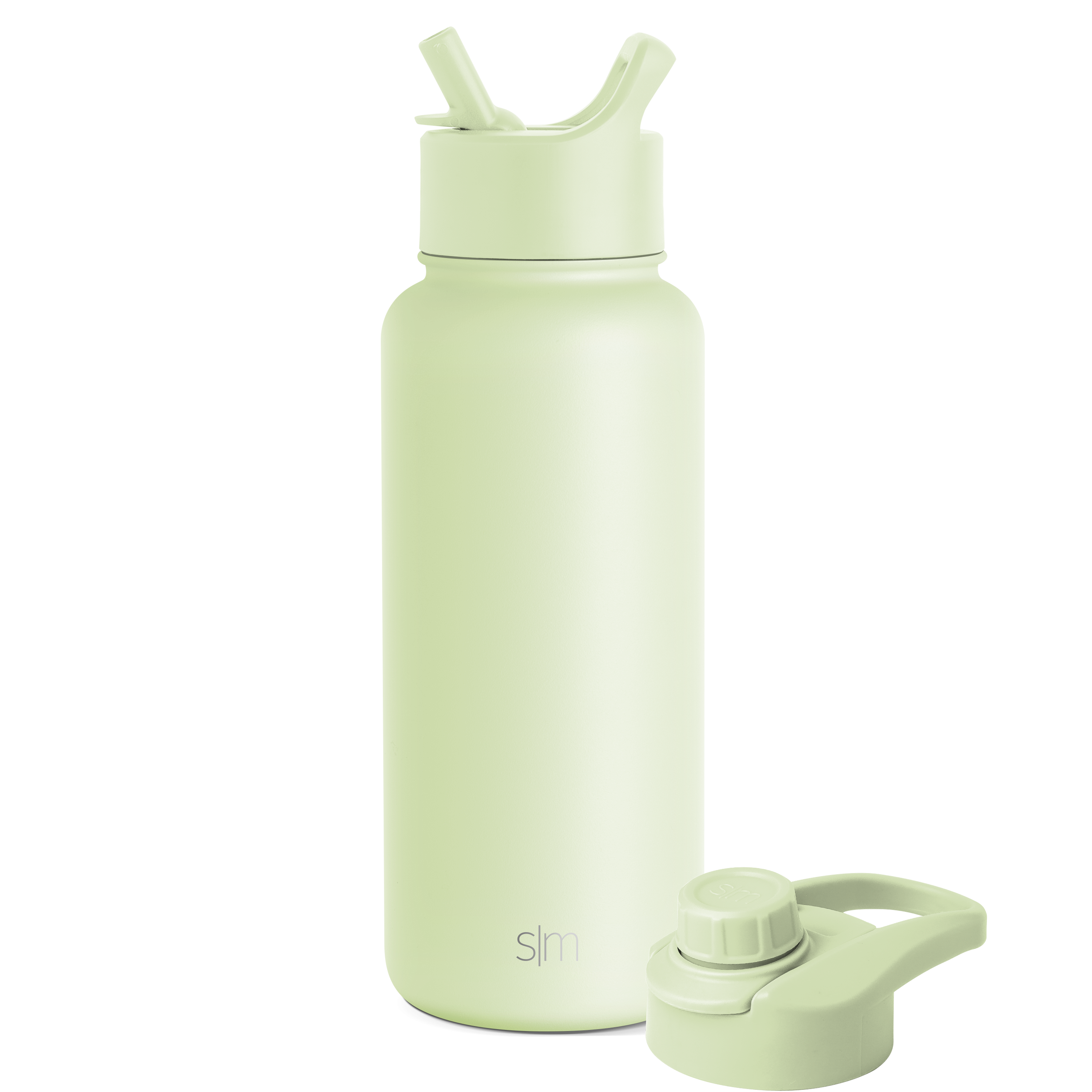 Summit Insulated Water Bottle with Straw & Chug Lid - 32oz Leakproof Stainless Steel Thermos for Gym, Hiking & Outdoor Activities