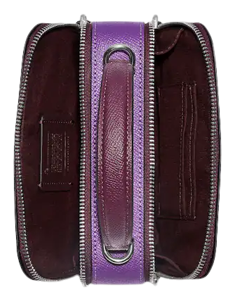 Coach Disney X Coach Box Crossbody Bag with Ursula Motif - Stylish Mini Purse for Women, Perfect for Parties, Travel & Everyday Use