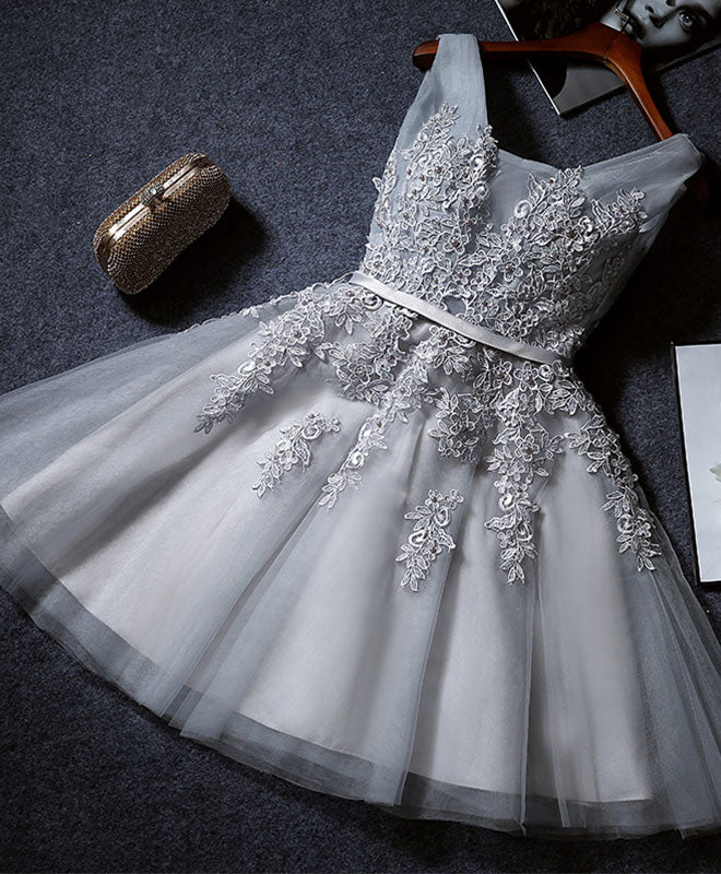 Elegant A-Line Tulle Lace Short Prom Dress for Homecoming, Party, and Special Occasions - Perfect for Dances, Graduation, and Formal Events