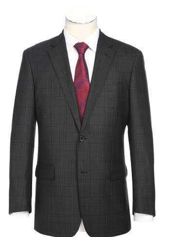 ALESSANDRO VITELLO Men's Classic Fit Suit 566 9 - Premium Business Formal Attire for Weddings, Office & Special Occasions