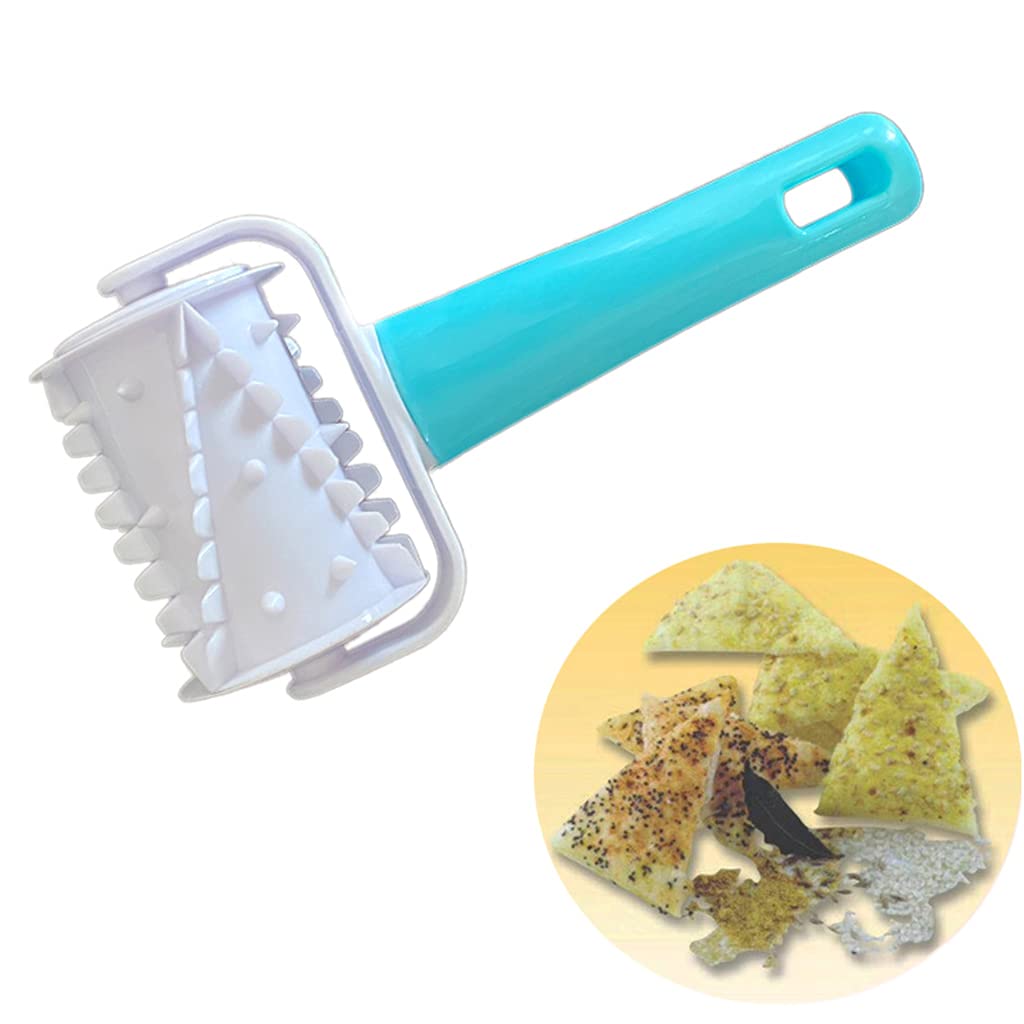 SHUANGSHI Multifunctional Wheel Roller Pastry Mold - Cookie Cutter, Pizza Dough Roller, Cake Decorating Tool for Baking, DIY Biscuits & Crackers - Perfect for Home Baking, Party Treats and Holiday Dessert Making