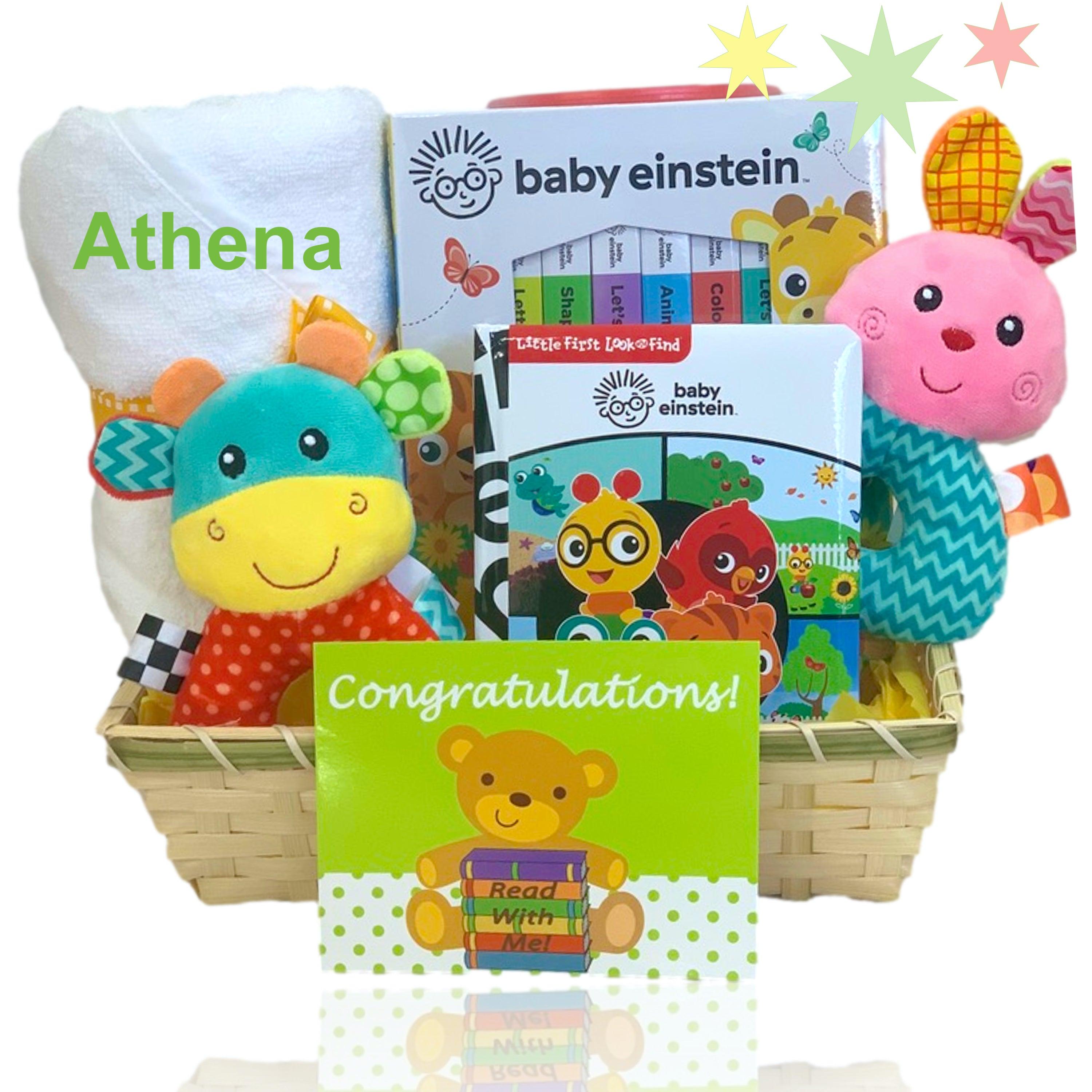 Baby Einstein Books Basket – Interactive Learning Toy for Infants & Toddlers – Perfect for Early Education & Playtime – SKU: BBC320