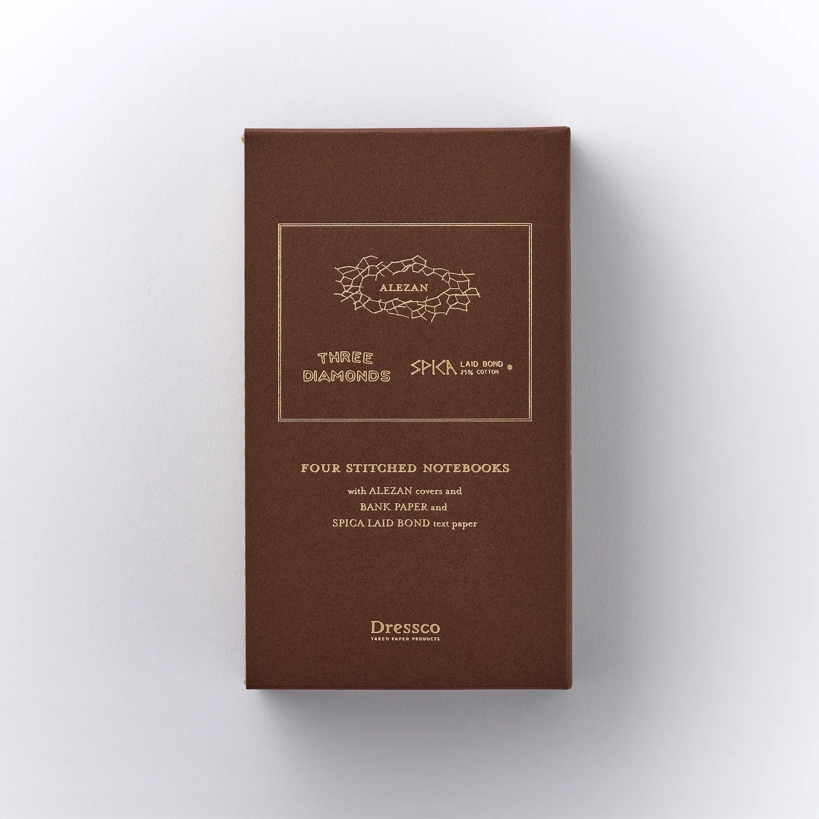 Dressco Alezan Stitch Notebook and Bookcase Set - Premium Journal Organizer for Office, School & Home Use | TAKEO PAPER PRODUCTS