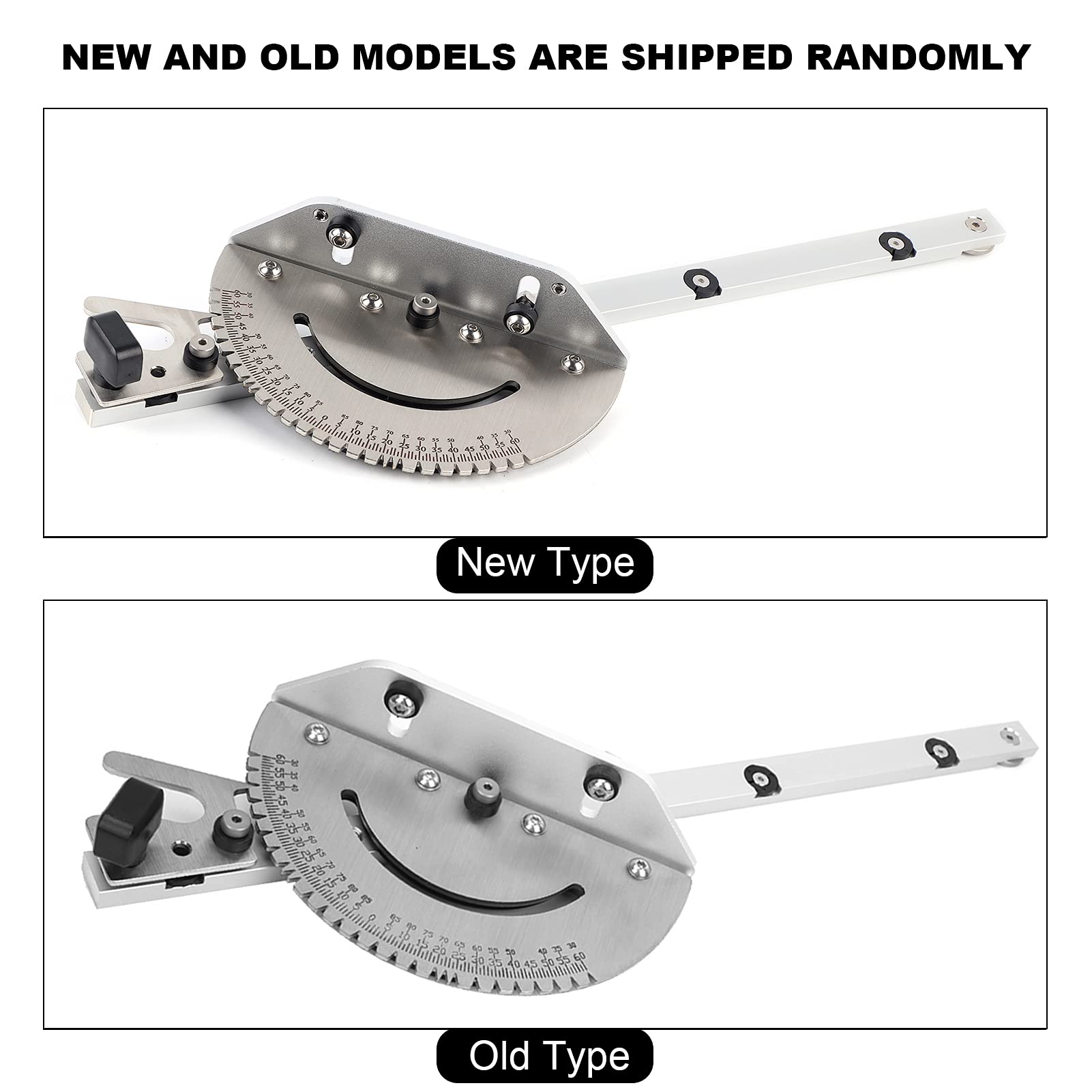 **Precision Aluminum Miter Gauge for Table Saw & Band Saw - Craftsman Woodworking Angle System - Perfect for Router Tables & DIY Projects**