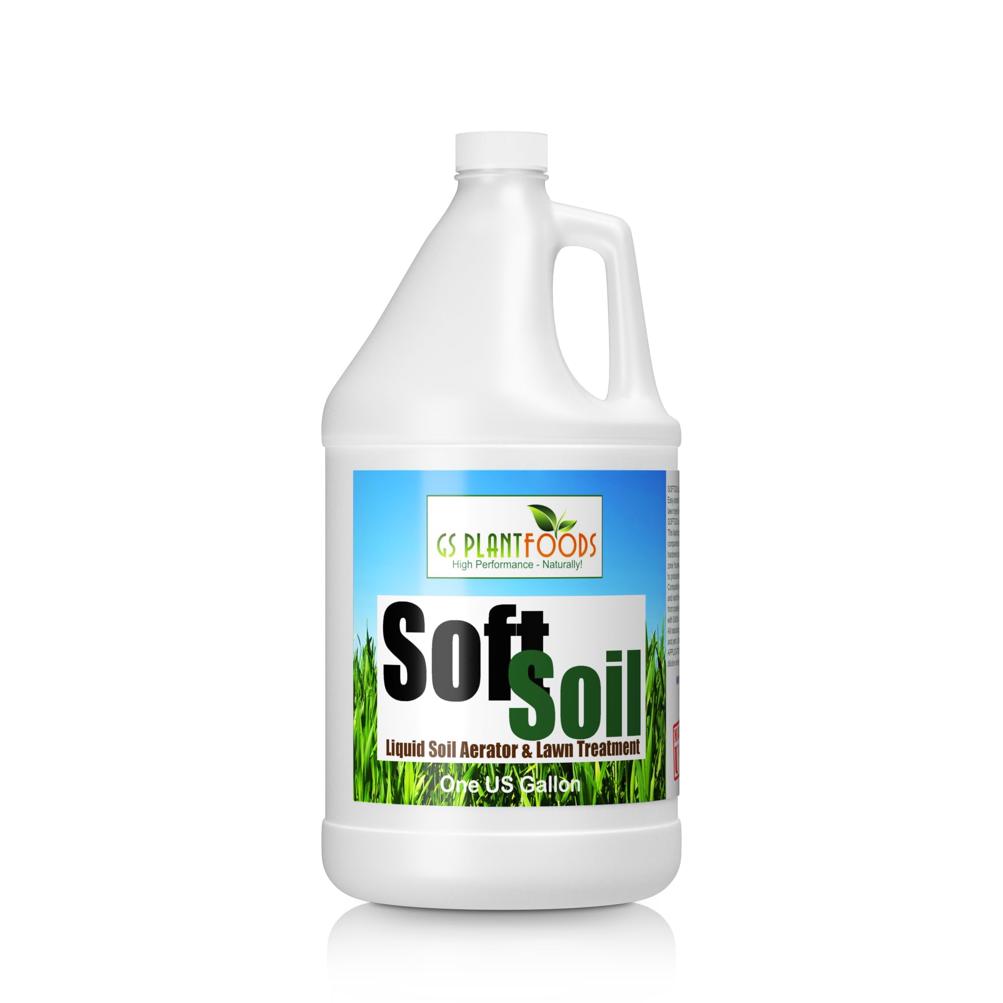SOFTSOIL Liquid Soil Aerator & Lawn Treatment - 5 Gallon Concentrate for Healthier Grass | Improves Drainage & Root Growth | Perfect for Lawns, Golf Courses & Sports Fields