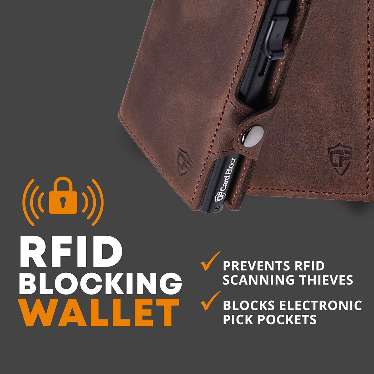 Ultra-Thin Magnetic iPhone Wallet with RFID Blocking - Pop Up MagSafe Card Holder for iPhone 15/14/13/12 Series | Slim Metal Wallet for Phone Case | Perfect for Travel, Shopping & Contactless Payments
