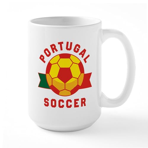 White - Portugal Soccer Mugs