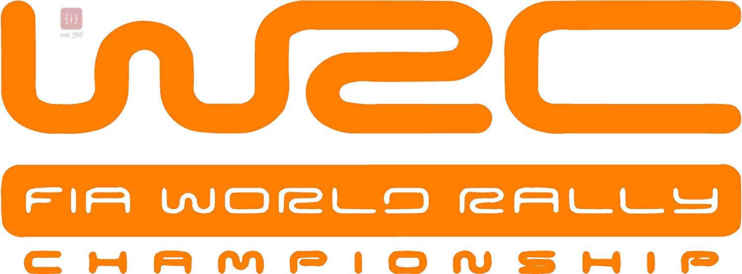 ISEE 360® WRC Sport Car Decals - High Performance Vinyl Stickers for Side & Rear Windows - 19 x 8.5 cm (Pack of 2) - Perfect for Racing Enthusiasts & Car Customization