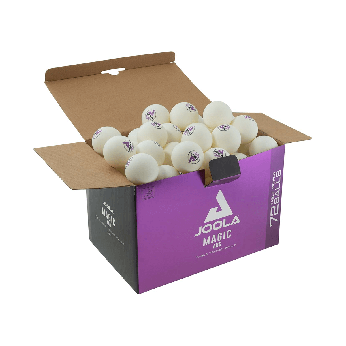 JOOLA Magic ABS 2 Star Training Table Tennis Balls - Professional Practice Ping Pong Balls for Indoor & Outdoor Play, Tournaments, and Recreational Use
