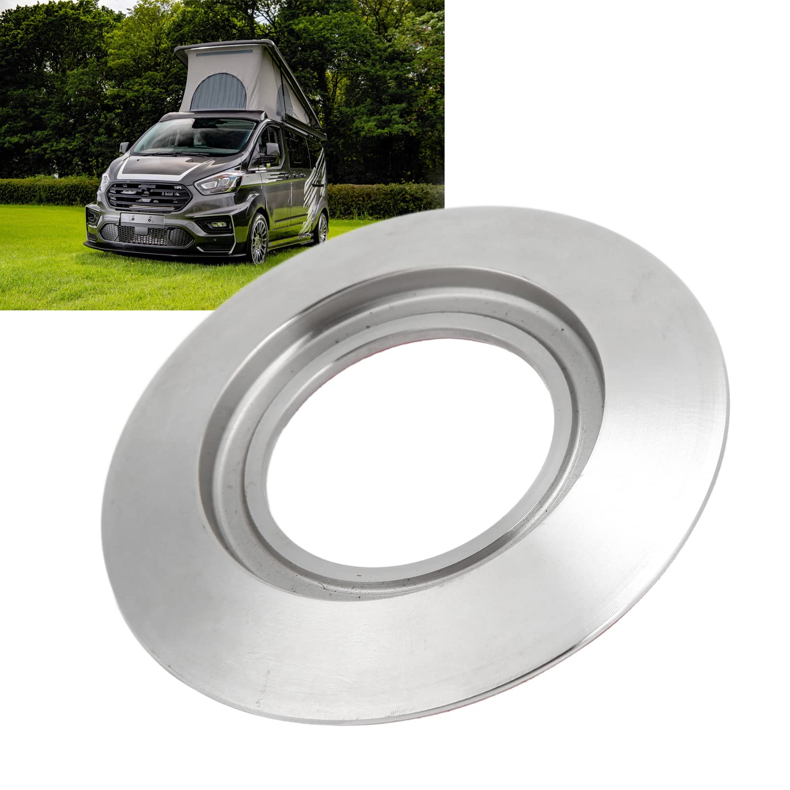 Car Door Lock Ring Cover - Replacement Security Bezel for 2012-2021 Vehicles | Anti-Theft Protection & Custom Fit Accessory | Perfect for Sedans, SUVs and Trucks