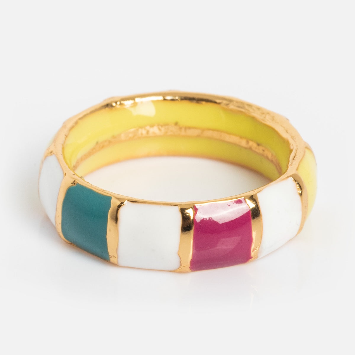 Chroma Ring - Elegant Stainless Steel Stackable Ring Set for Women, Trendy Minimalist Jewelry Gift for Her - Perfect for Everyday Wear, Date Nights & Special Occasions