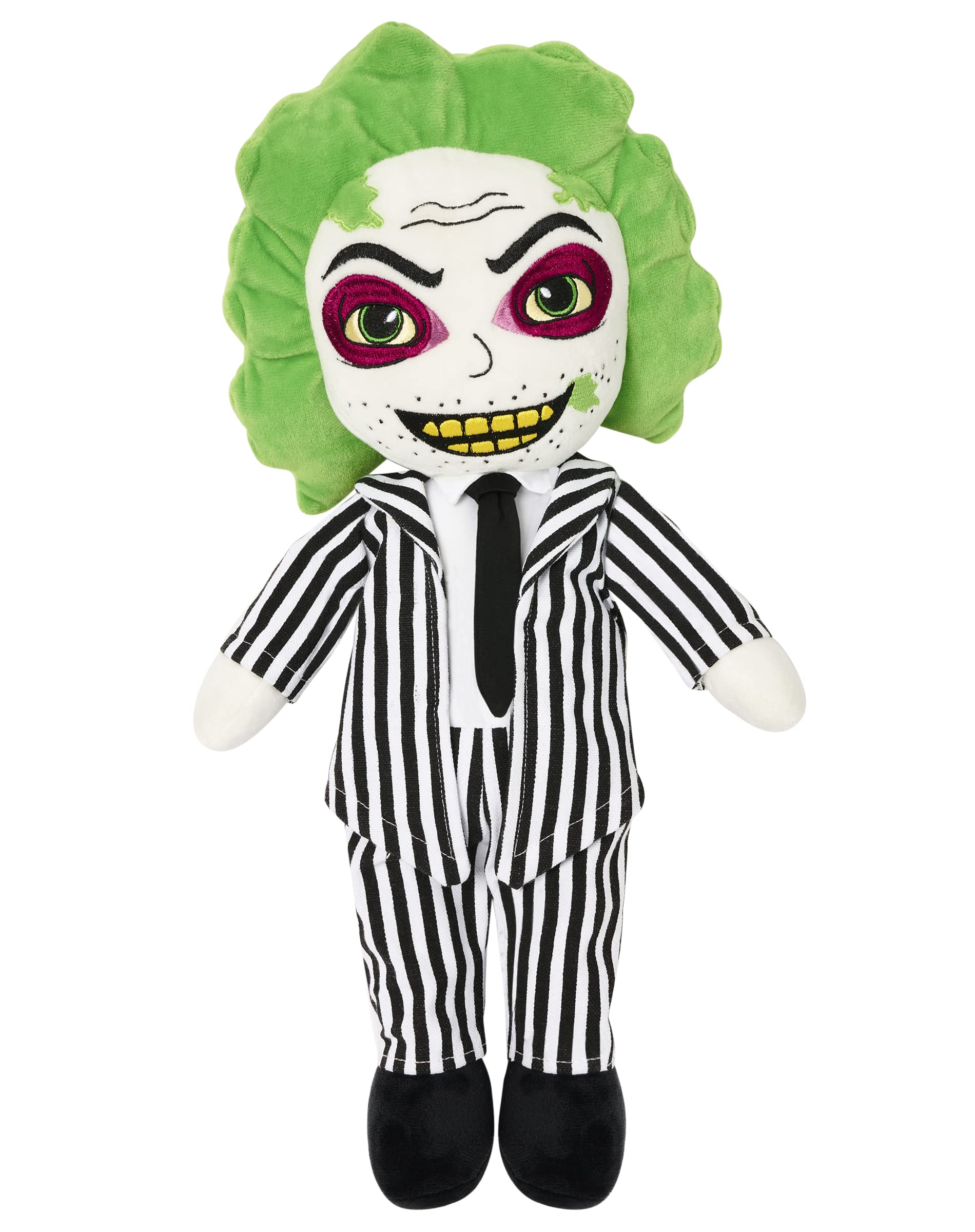 Beetlejuice Stuffed Plush Toy - Cute & Soft Collectible Decor for Halloween, Movie Nights & Tim Burton Fans - Perfect for Bedroom, Party & Gift Giving