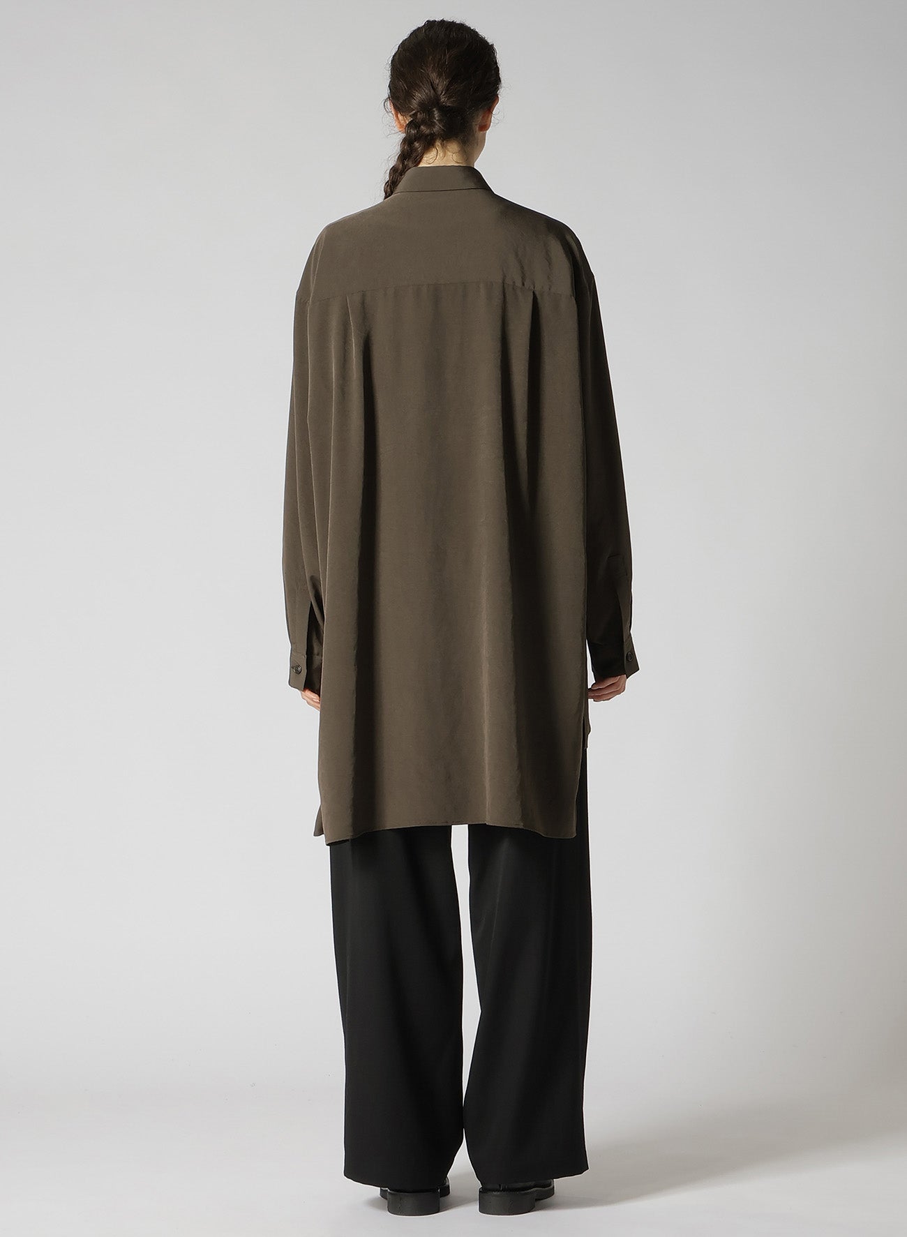 Elegant Crepe de Chine Front Placket Blouse for Women | Office Wear & Casual Chic Outfits | Perfect for Work, Dates & Special Occasions