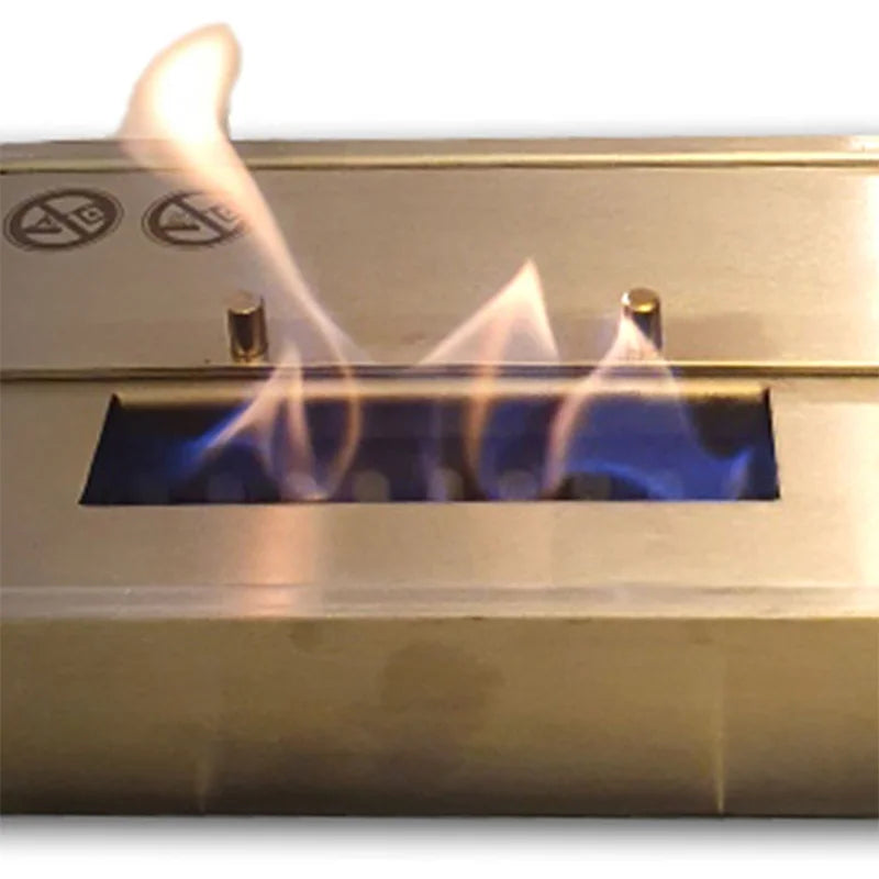 Ethanol Burner for Fireplaces - Eco-Friendly Indoor & Outdoor Fireplace Heater for Home, Patio, and Garden Decor