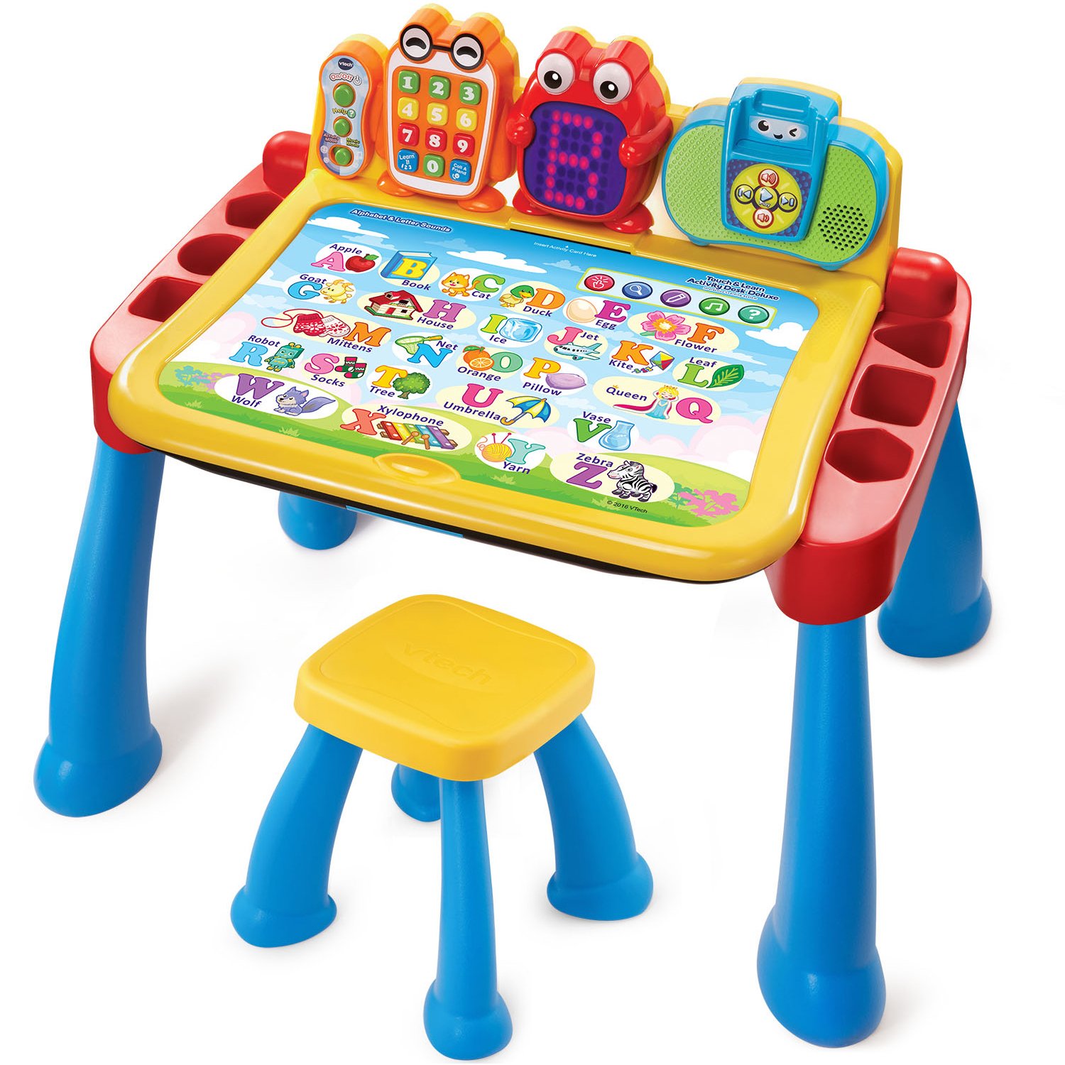 VTech Touch and Learn Activity Desk Deluxe - Interactive Learning Toy for Toddlers & Preschoolers | ABCs, Numbers, Music & More | Perfect for Homeschooling & Early Education