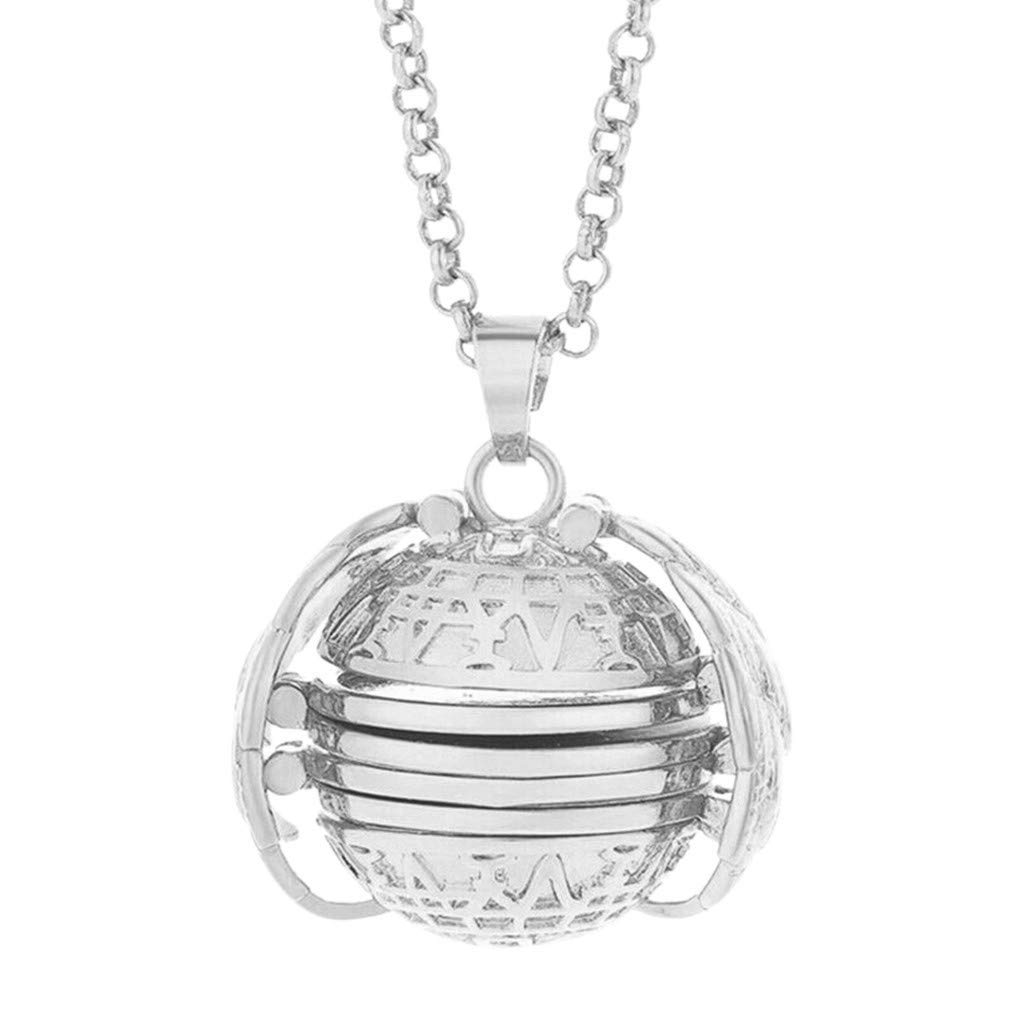 Elegant Toggle Necklace for Women - Angel Pendant Photo Locket Heart Charm Jewelry - Gold & Silver Expandable Necklace - Perfect Gift for Mom, Wife, Girlfriend - Ideal for Anniversaries, Birthdays, Valentine's Day