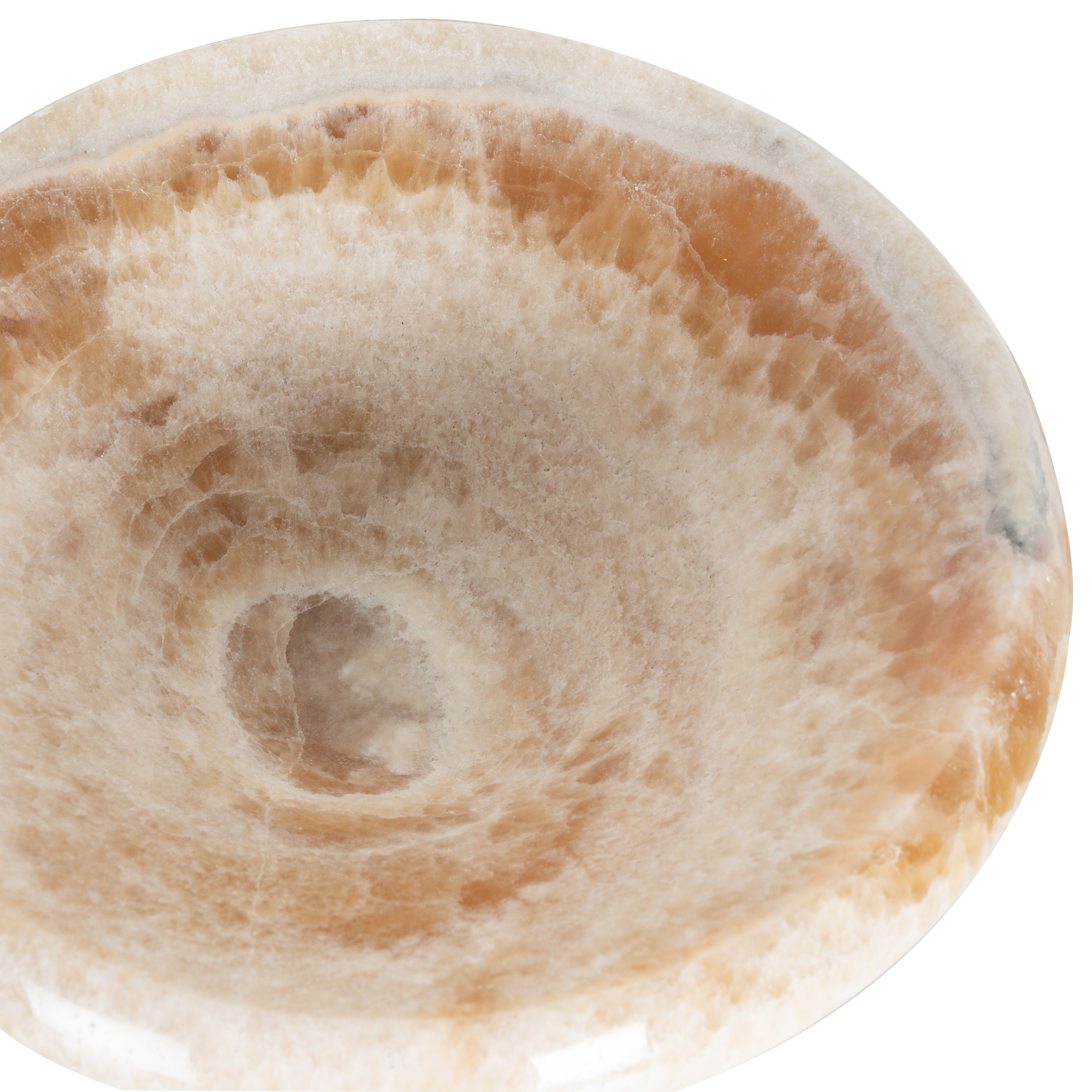 Premium Stoned Onyx Bowl - Handcrafted Caramel Finish | Perfect for Smoking Accessories, Decorative Home Decor & Gift Ideas