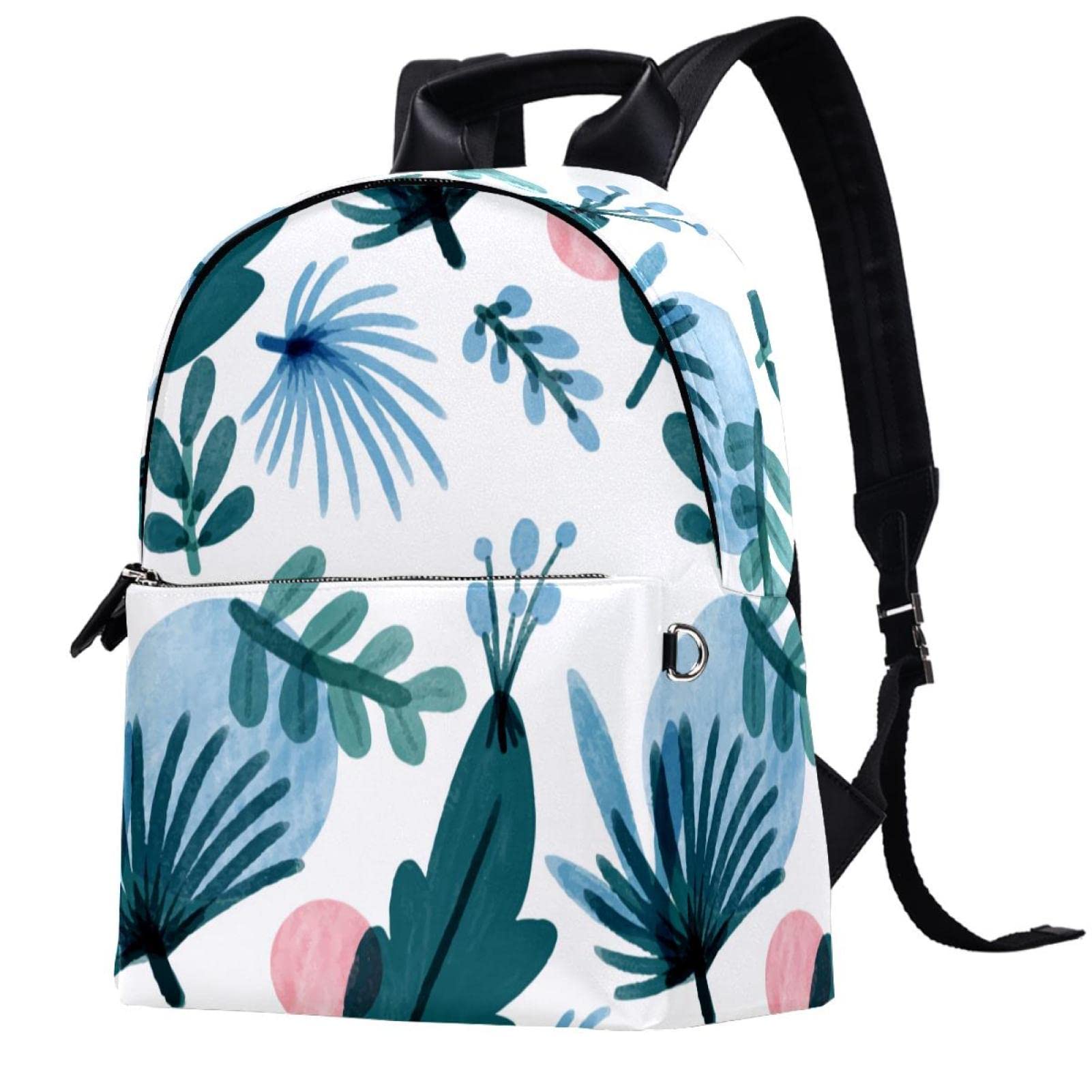 Vintage PU Leather Backpack for Women - 14.5