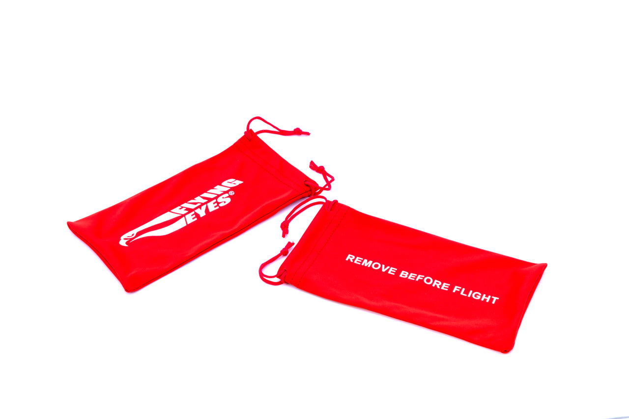 Premium Microfiber Cleaning Cloth & Storage Bag - Aircraft Safety Tag 'Remove Before Flight' - Perfect for Aviation Enthusiasts, Car Detailing & Electronics Cleaning