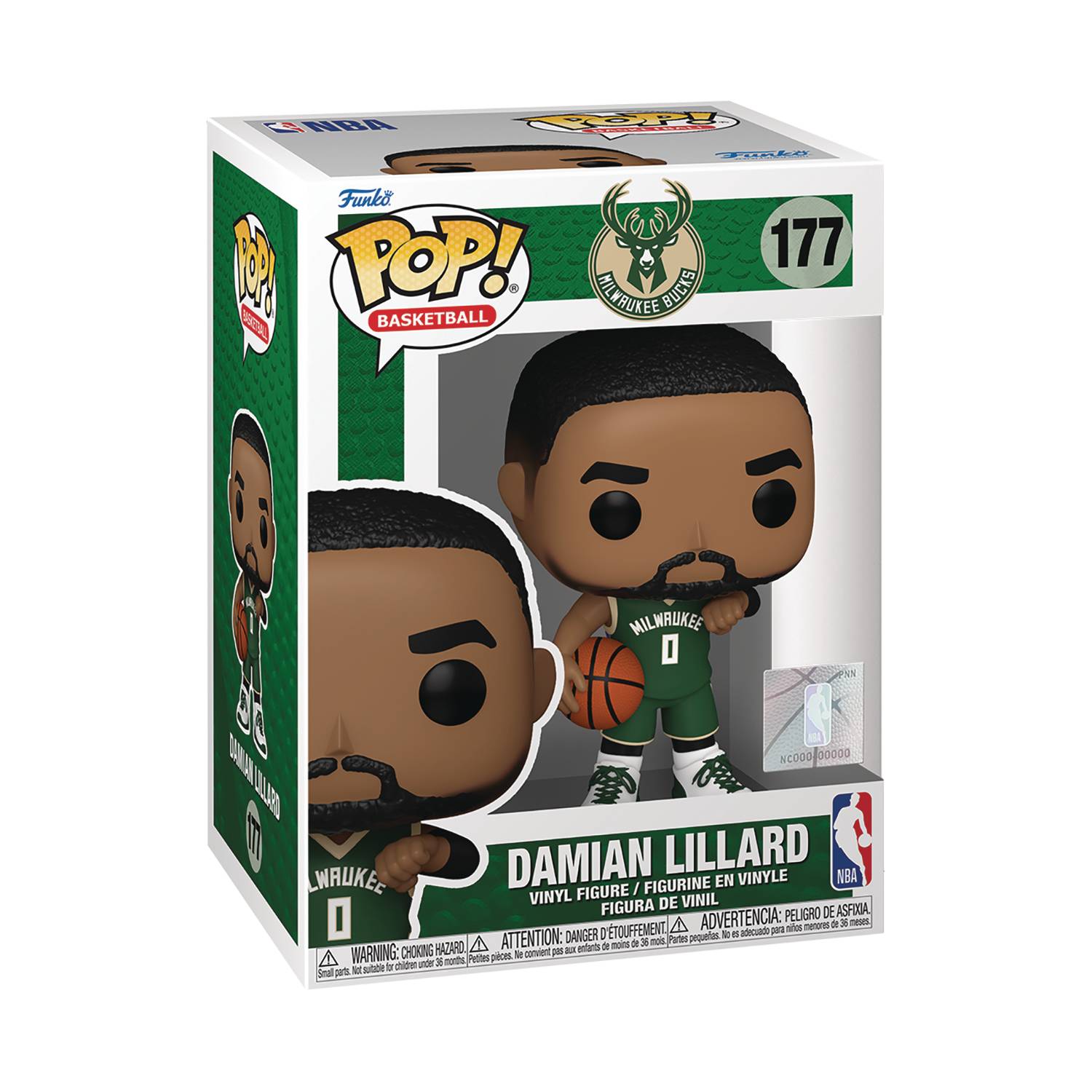 Damian Lillard Milwaukee Bucks Jersey - Official NBA Basketball Player Jersey for Fans & Collectors - Perfect for Games, Parties & Sports Events