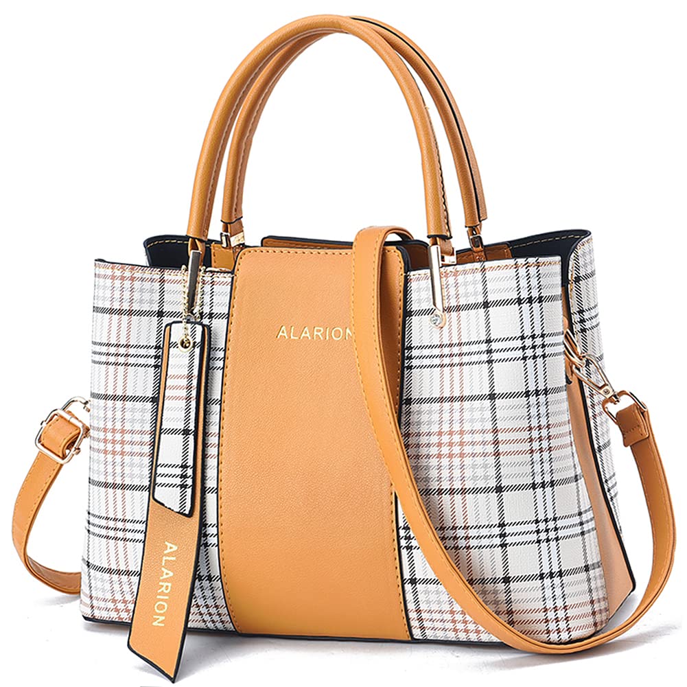 ALARION Women's Shoulder Bag - Stylish Satchel Tote for Work & Travel