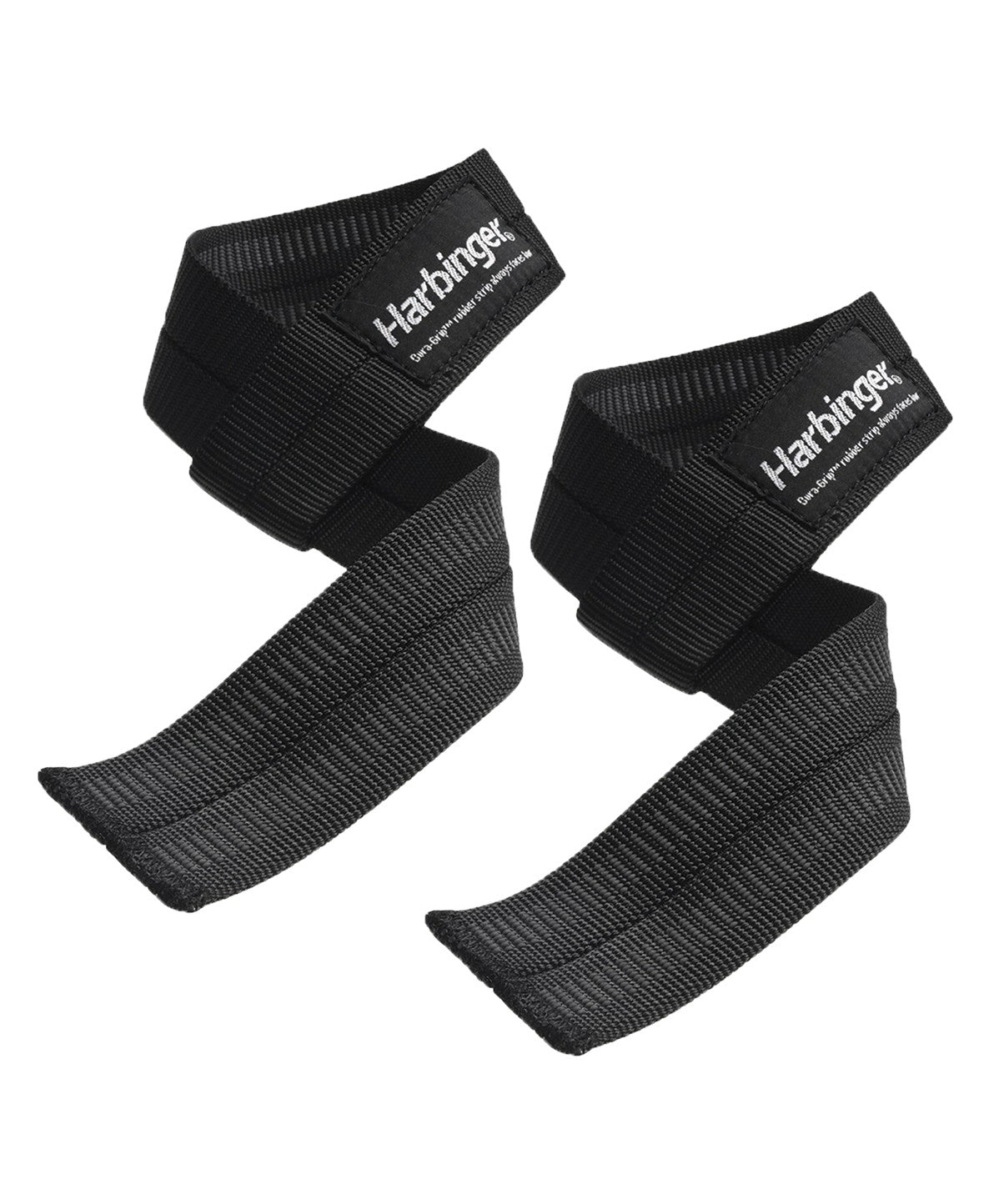 Big Grip Lifting Straps for Weight Training - Heavy Duty Black Workout Straps for Gym, Powerlifting & Strength Training