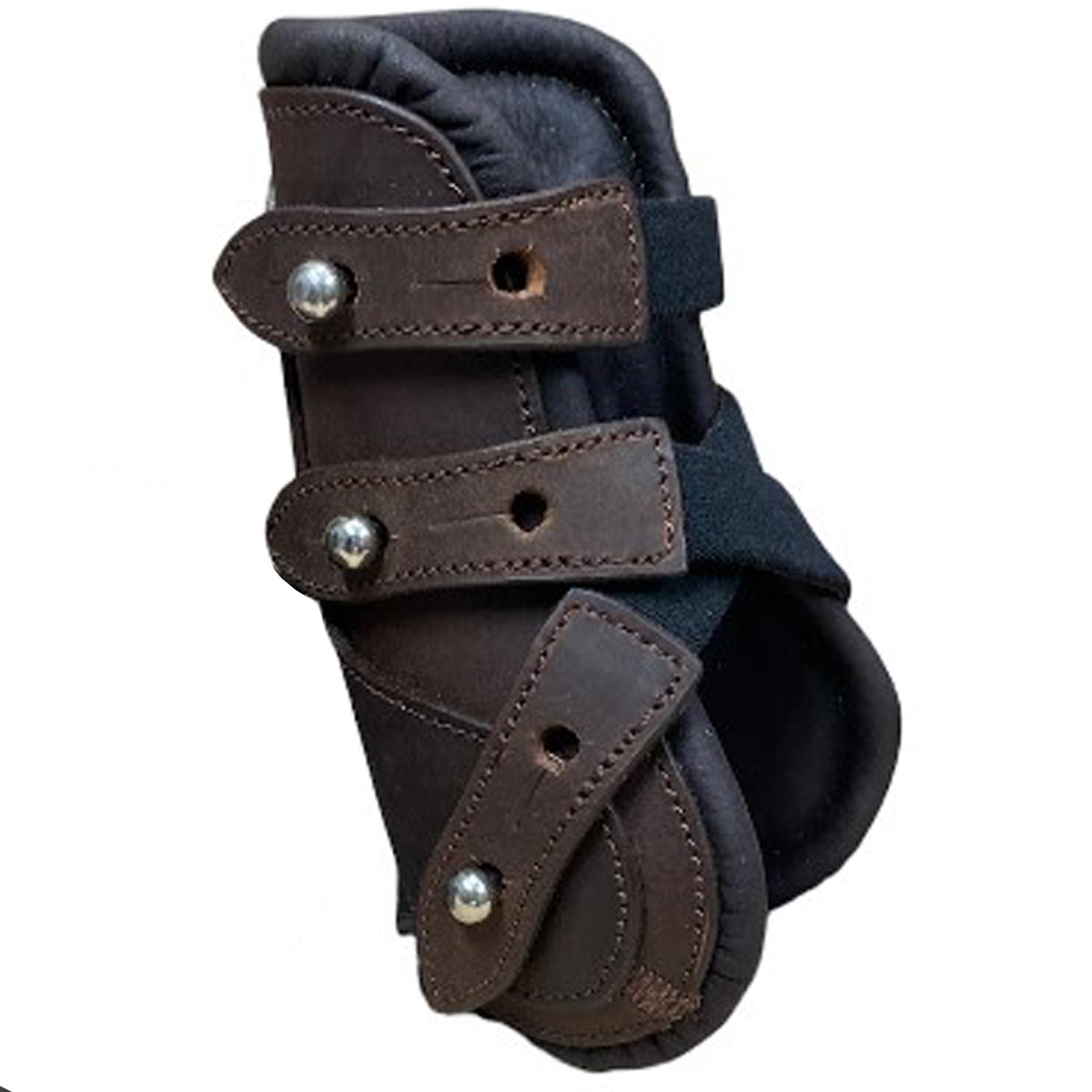 Belle and Bow Equestrian Leather Open Front Boots for Women - Comfortable Riding Boots for Horseback Riding, English Style Equestrian Fashion