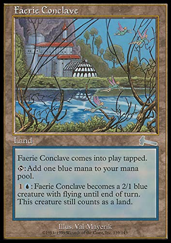 Magic: The Gathering Singles - Faerie Conclave (139) Urza's Legacy ULG Card | MTG Collectible Trading Card Game | Perfect for Deck Building & Strategy Games