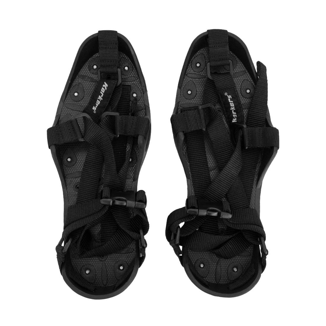 Korkers WorkTrax Regular Spike 3mm - Non-Slip Ice Cleats for Construction & Outdoor Work - Heavy Duty Traction for Snow, Ice & Wet Surfaces - Ideal for Roofing, Landscaping & Winter Safety