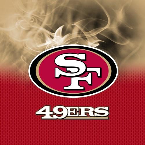 San Francisco 49ers NFL Bowling Towel - Absorbent Microfiber Sports Towel for Bowling, Gym, and Outdoor Activities