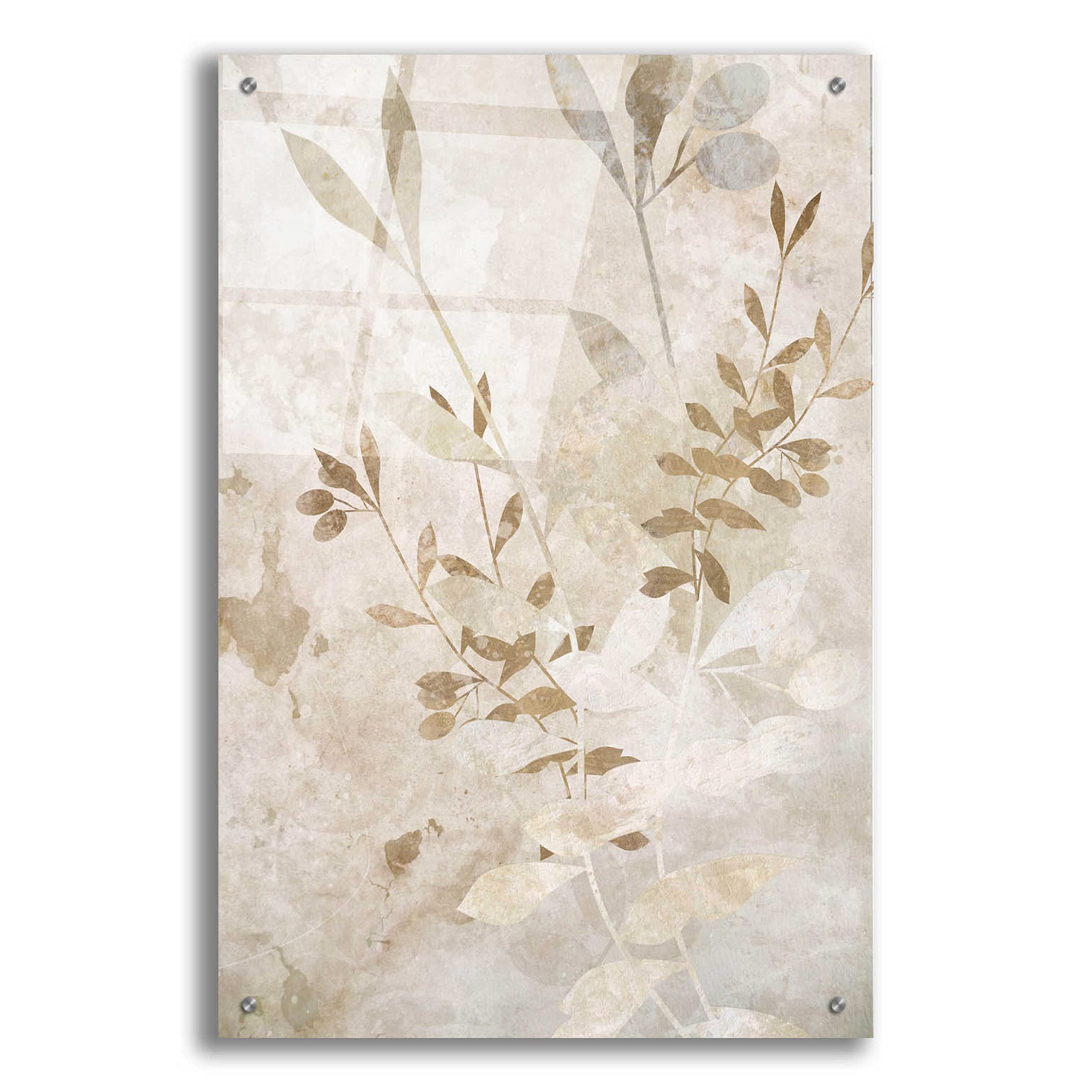 Karen Smith Nature Wall 2 Acrylic Glass Wall Art - 24x36 Inches Modern Landscape Painting for Living Room, Bedroom & Office Decor