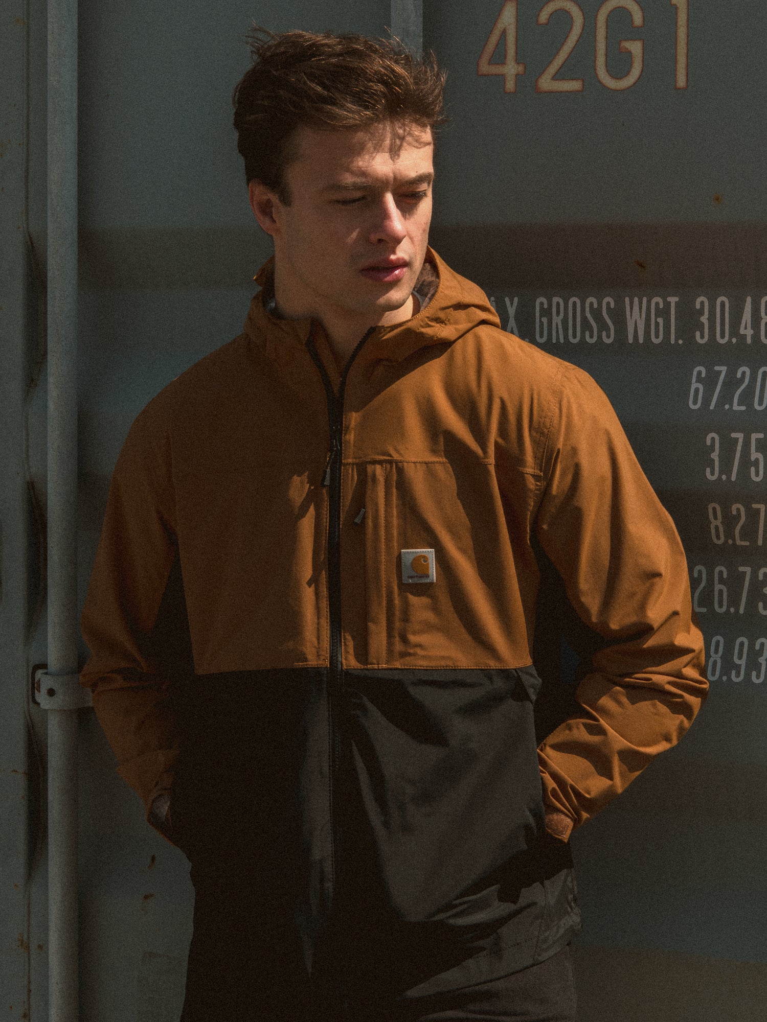 Carhartt Storm Defender Relaxed Fit Packable Jacket - Waterproof Windbreaker for Outdoor Work & Hiking - Clearance Sale - Perfect for Construction, Camping & Bad Weather Protection