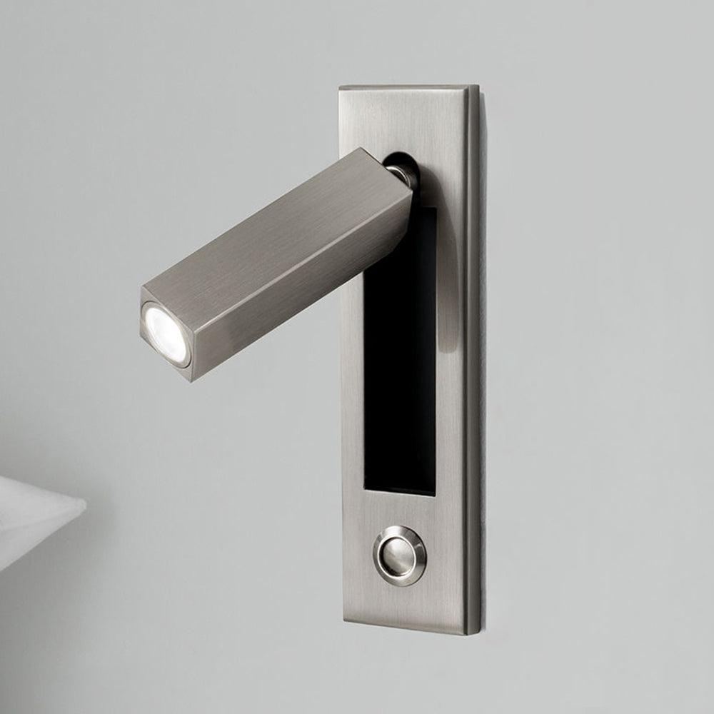 Modern Plug-in Wall Sconce with Adjustable Arm - Perfect for Bedside Lighting, Reading Nook & Small Space Decor