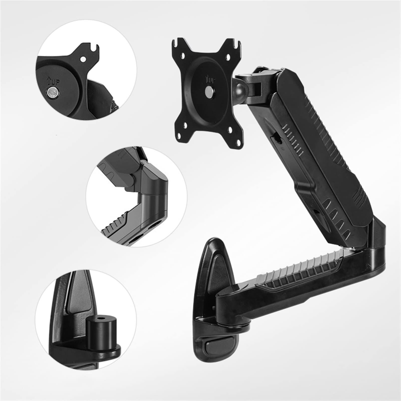 Adjustable Wall Mount Monitor Arm for 15-27
