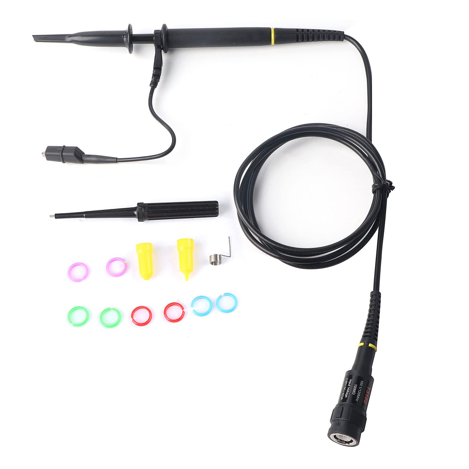 100MΩ T3100 High Voltage Probe - High Bandwidth & Accuracy Oscilloscope Accessory for Industrial Testing | Perfect for Power Electronics, Motor Drives & Electrical Maintenance