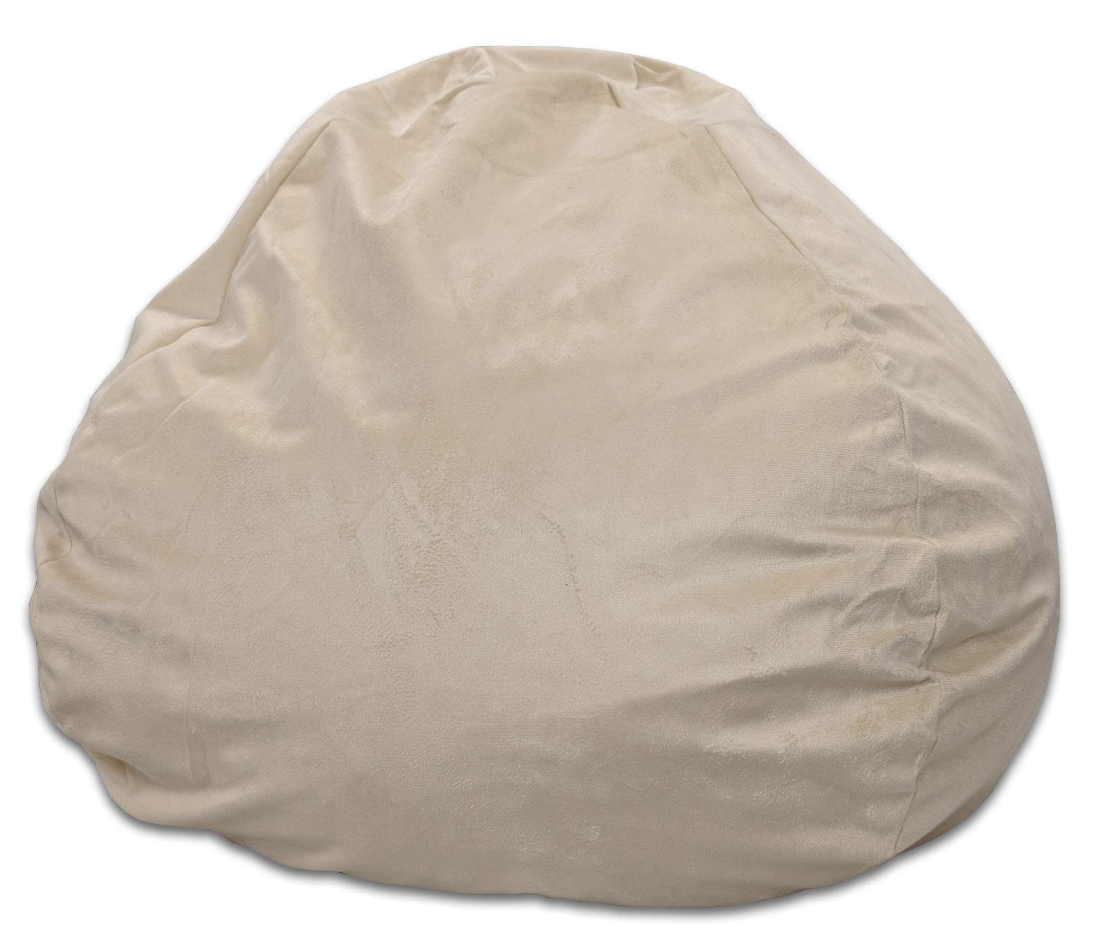 Premium Memory Foam Bean Bag Chair for Adults - 5ft Large Size with Removable & Washable Cover - Perfect for Living Room, Game Room & Dorm Relaxation