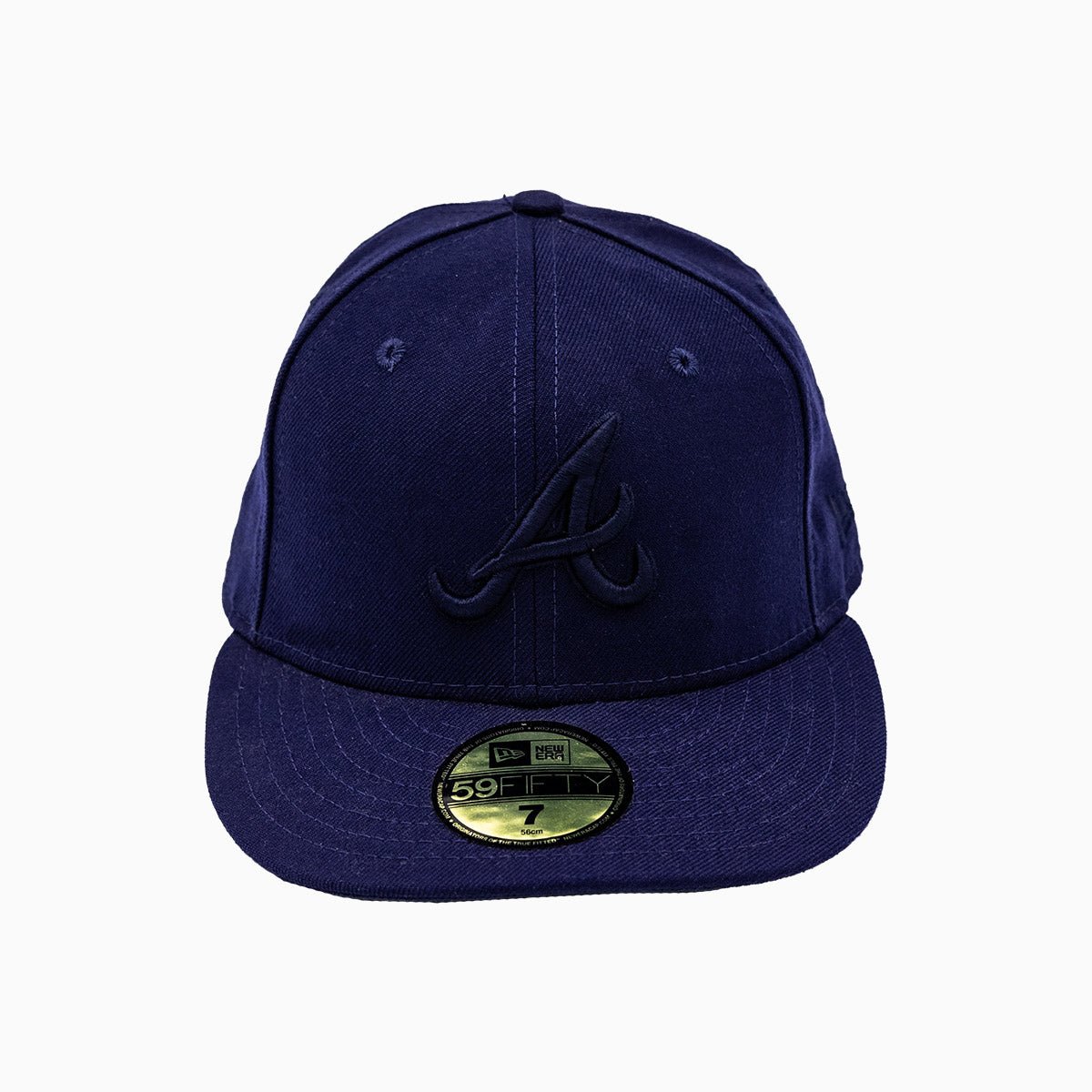 Atlanta Braves MLB 59FIFTY Fitted Hat - Official New Era Cap for Baseball Fans | Perfect for Games, Collecting & Streetwear Fashion