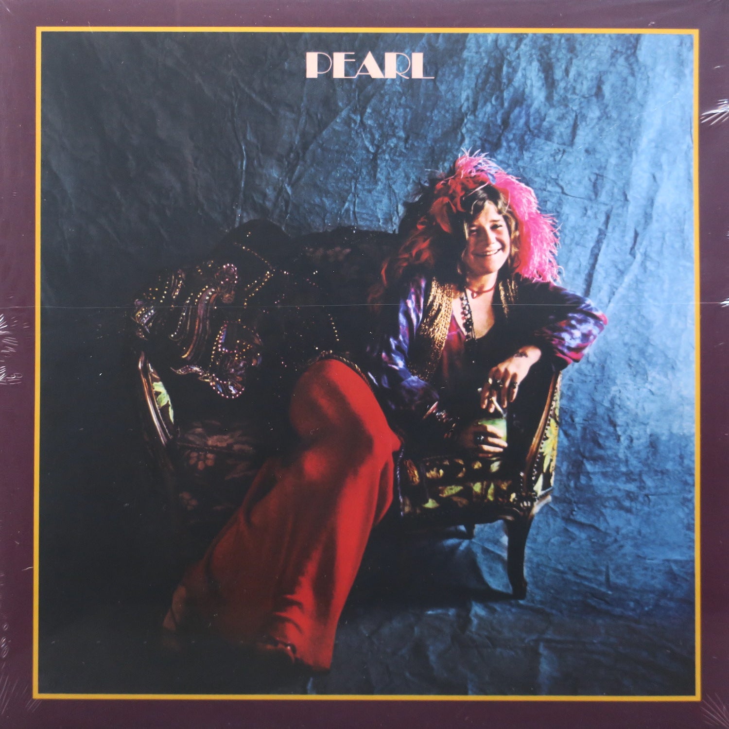 Janis Joplin 'Pearl' Vinyl LP Record - 1971 Classic Blues Rock Album - Perfect for Vinyl Collectors & Music Enthusiasts