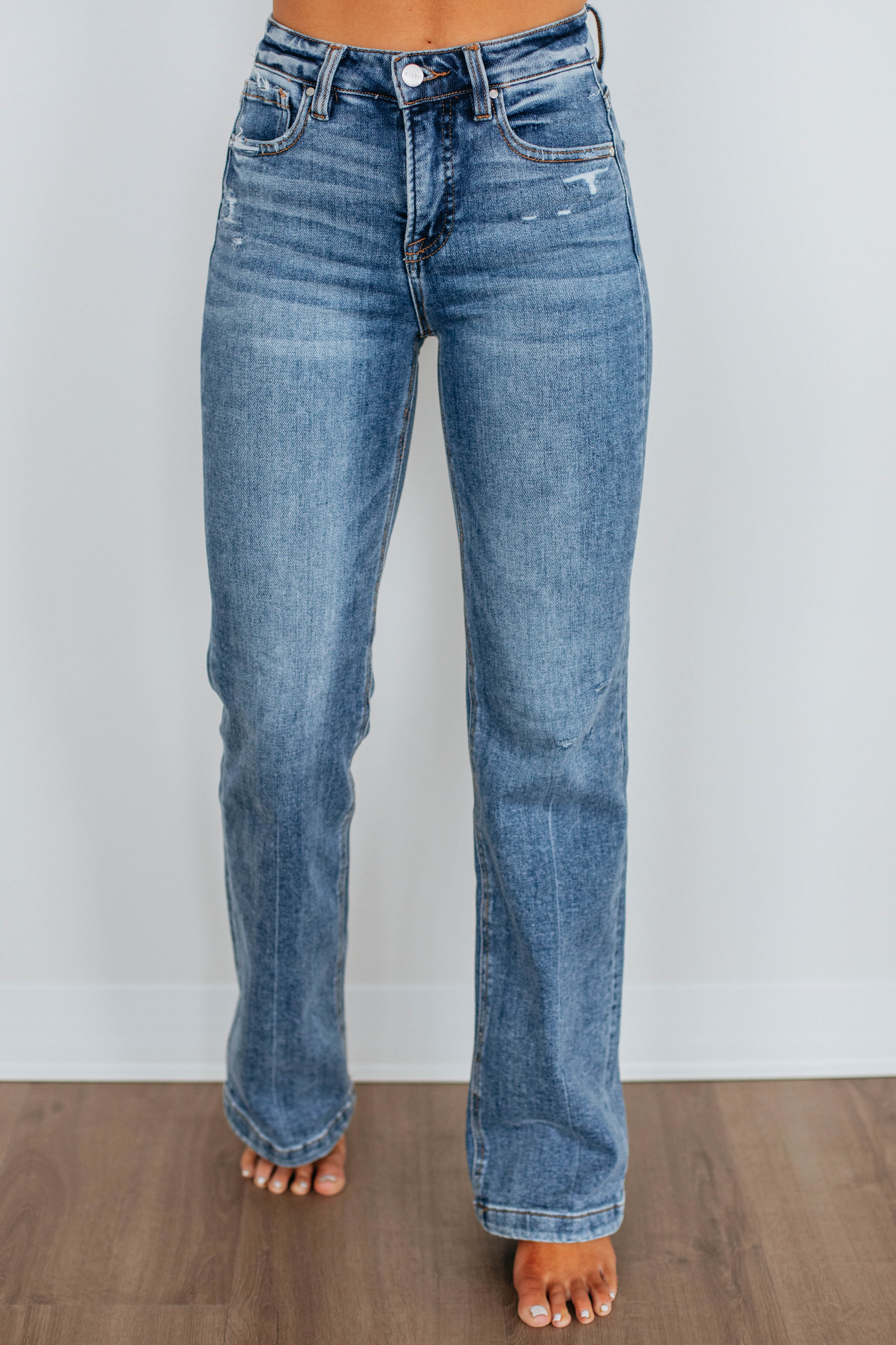 Emily Risen Women's High Waist Skinny Jeans - Stretch Denim Pants for Casual Wear & Night Out