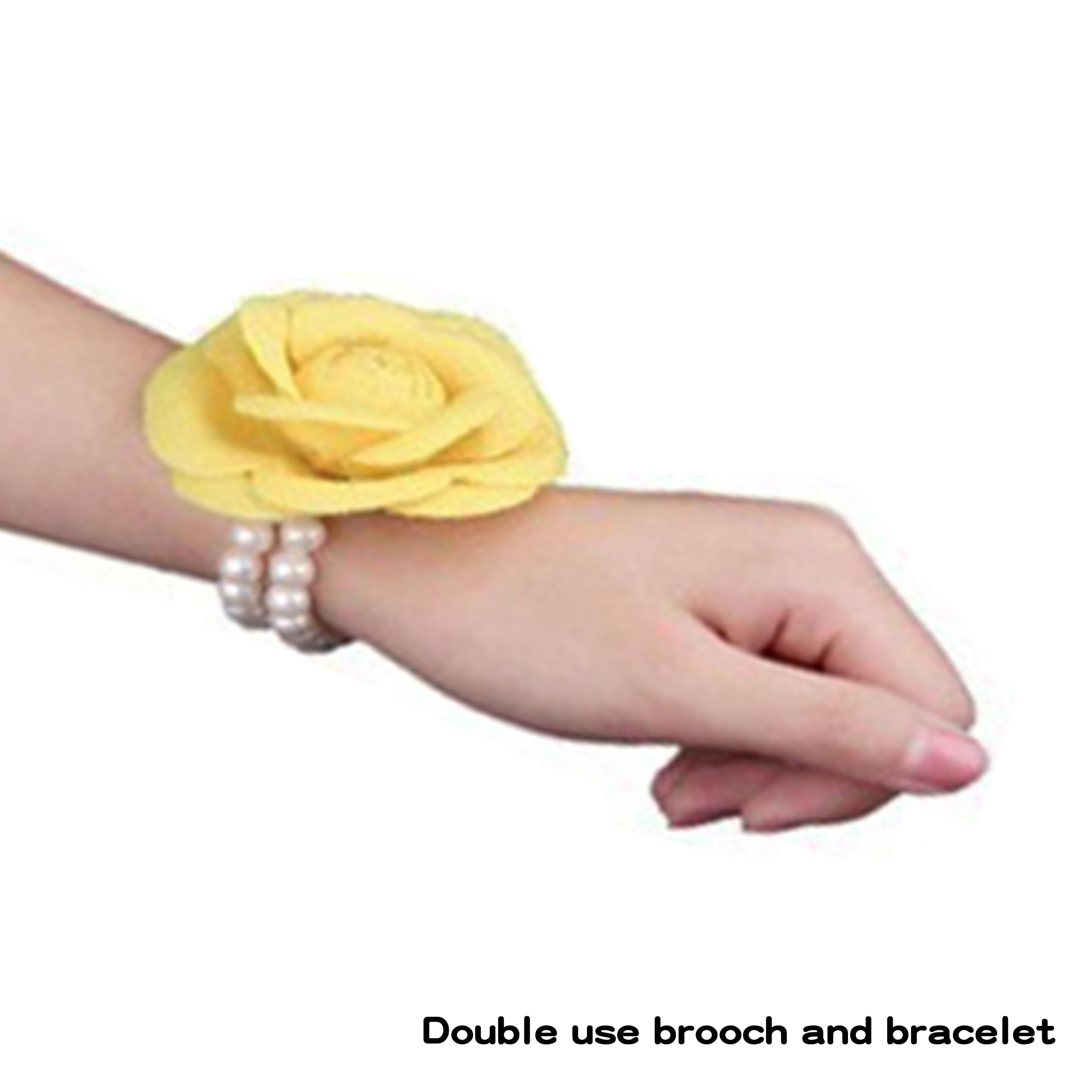 Elegant Number 5 Brooch Pin for Women & Men - Rhinestone & Pearl Corsage Scarf Pin - Wedding, Banquet, Bouquet Accessory - Christmas Jewelry Gift for Teen Girls - Perfect for Formal Events, Holiday Parties & Special Occasions